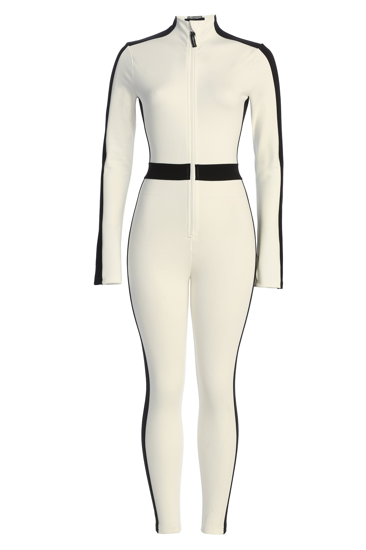 Ivory Off Limits Zipper Jumpsuit - JLUXLABEL