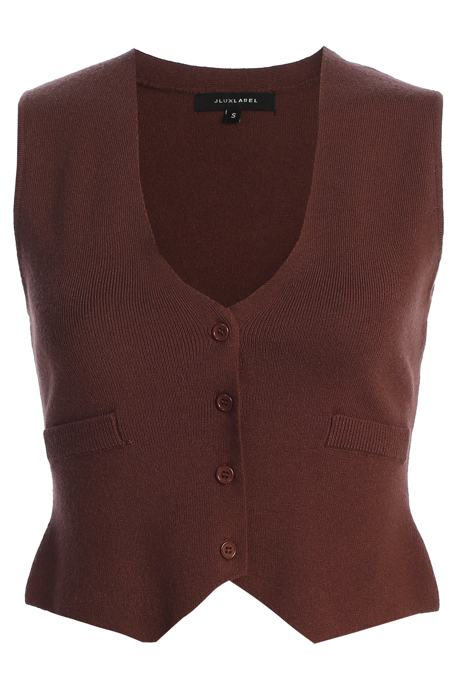 Brown Cassidy Two Piece Skirt Set - JLUXLABEL