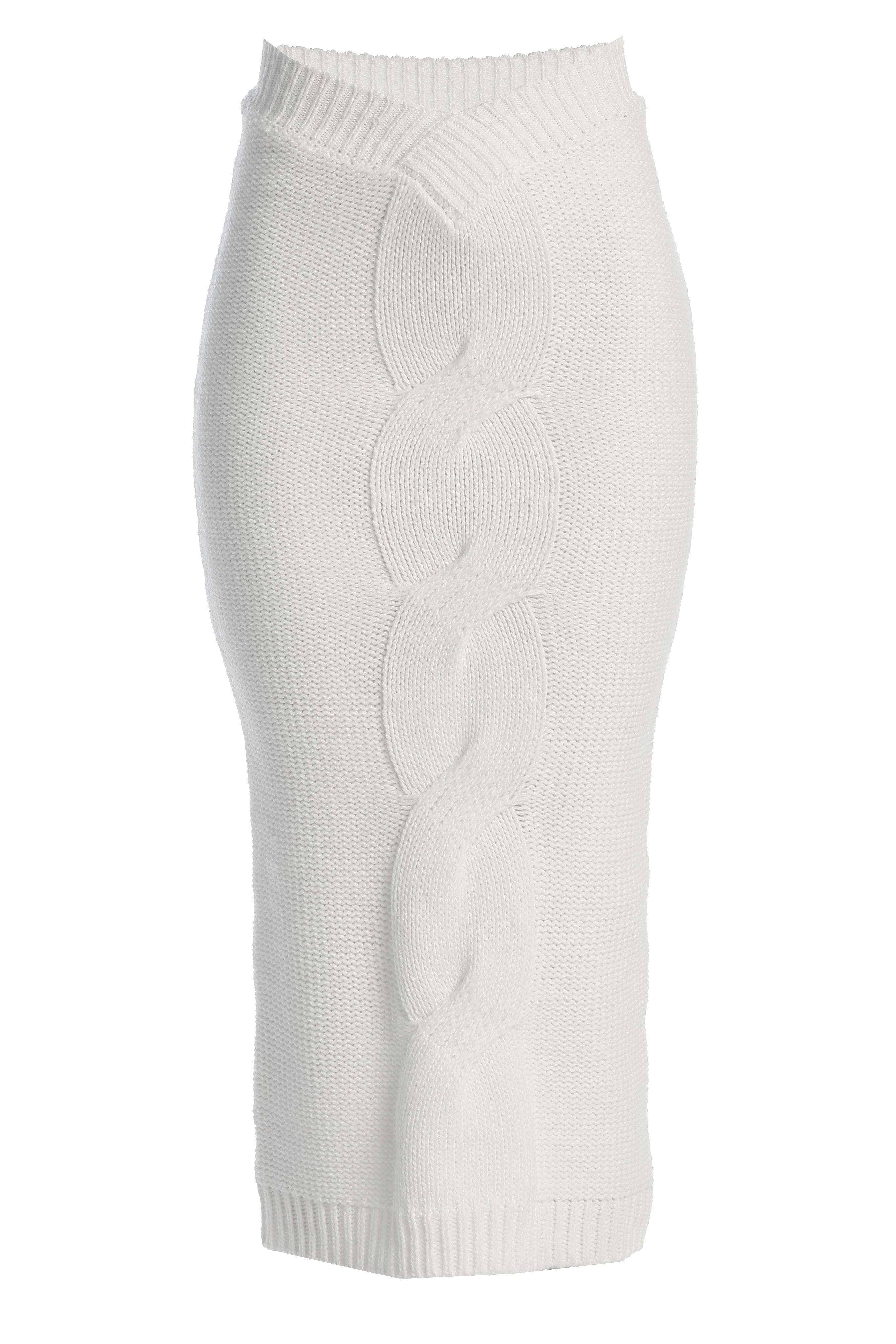 Milk Merine Knit Midi Skirt - JLUXLABEL