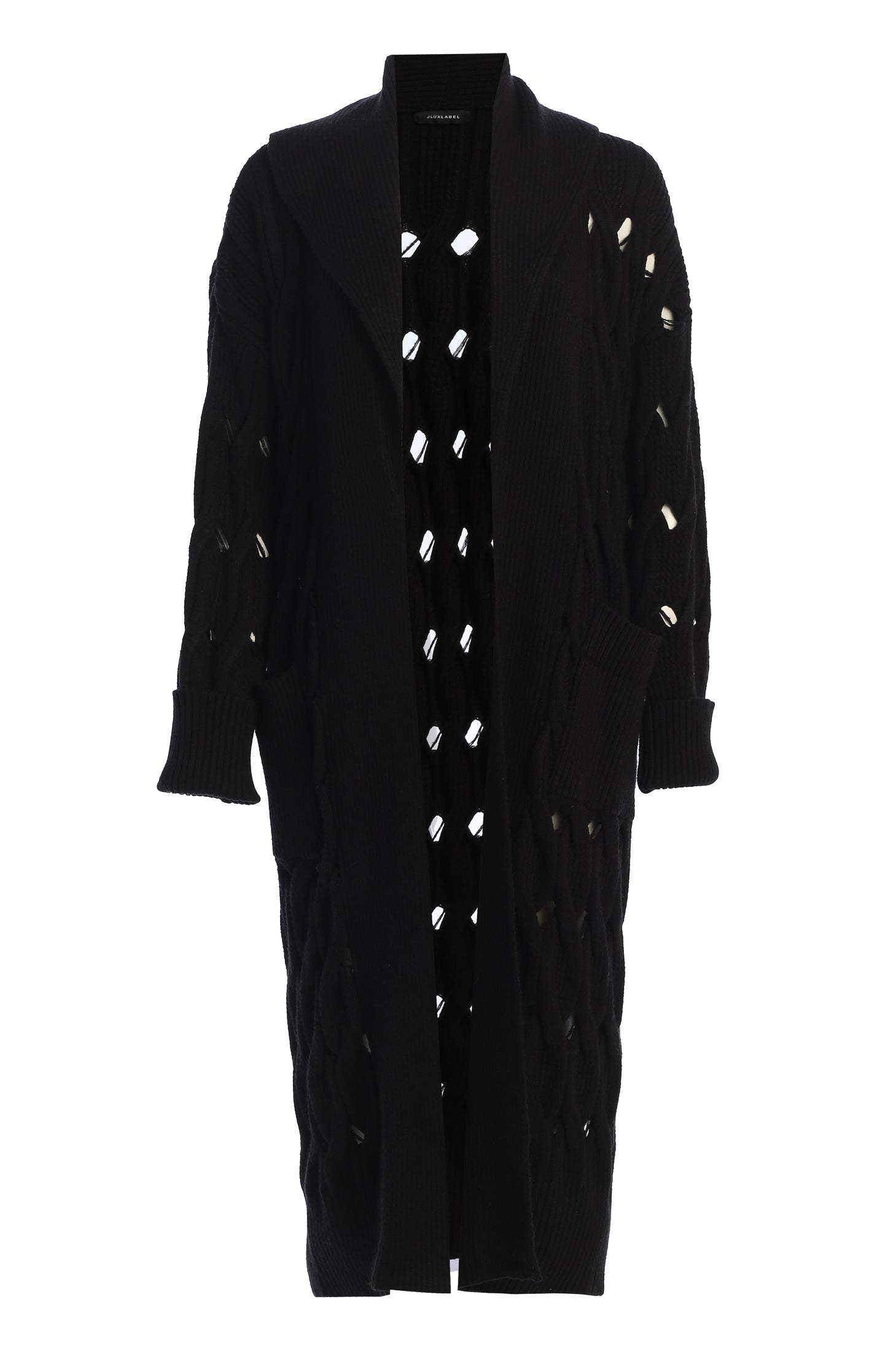 Black Brixton Knit Cardigan - JLUXLABEL