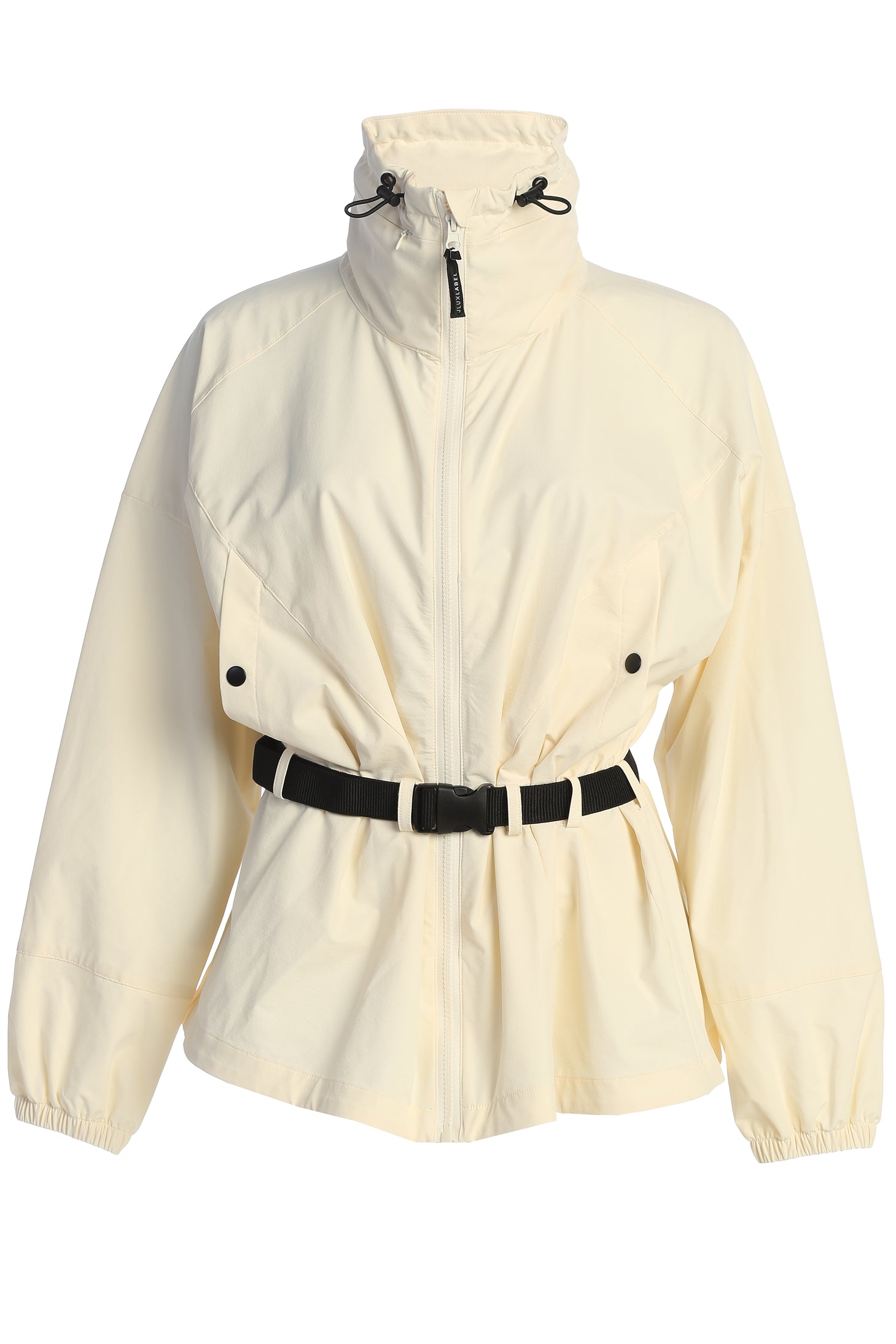 Buttercream Willow Belted Jacket - JLUXLABEL