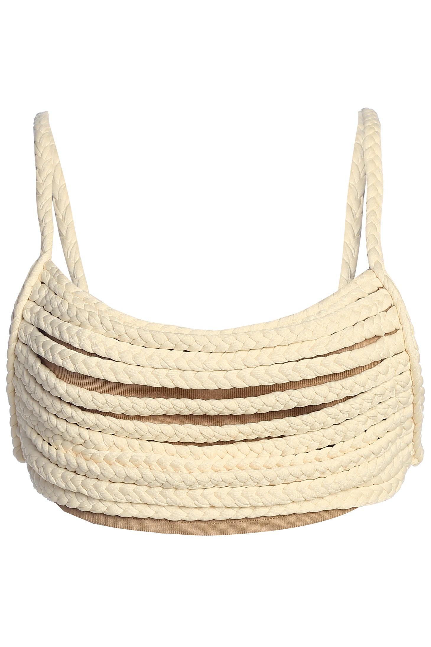 Ivory Sofie Braided Top - JLUXLABEL