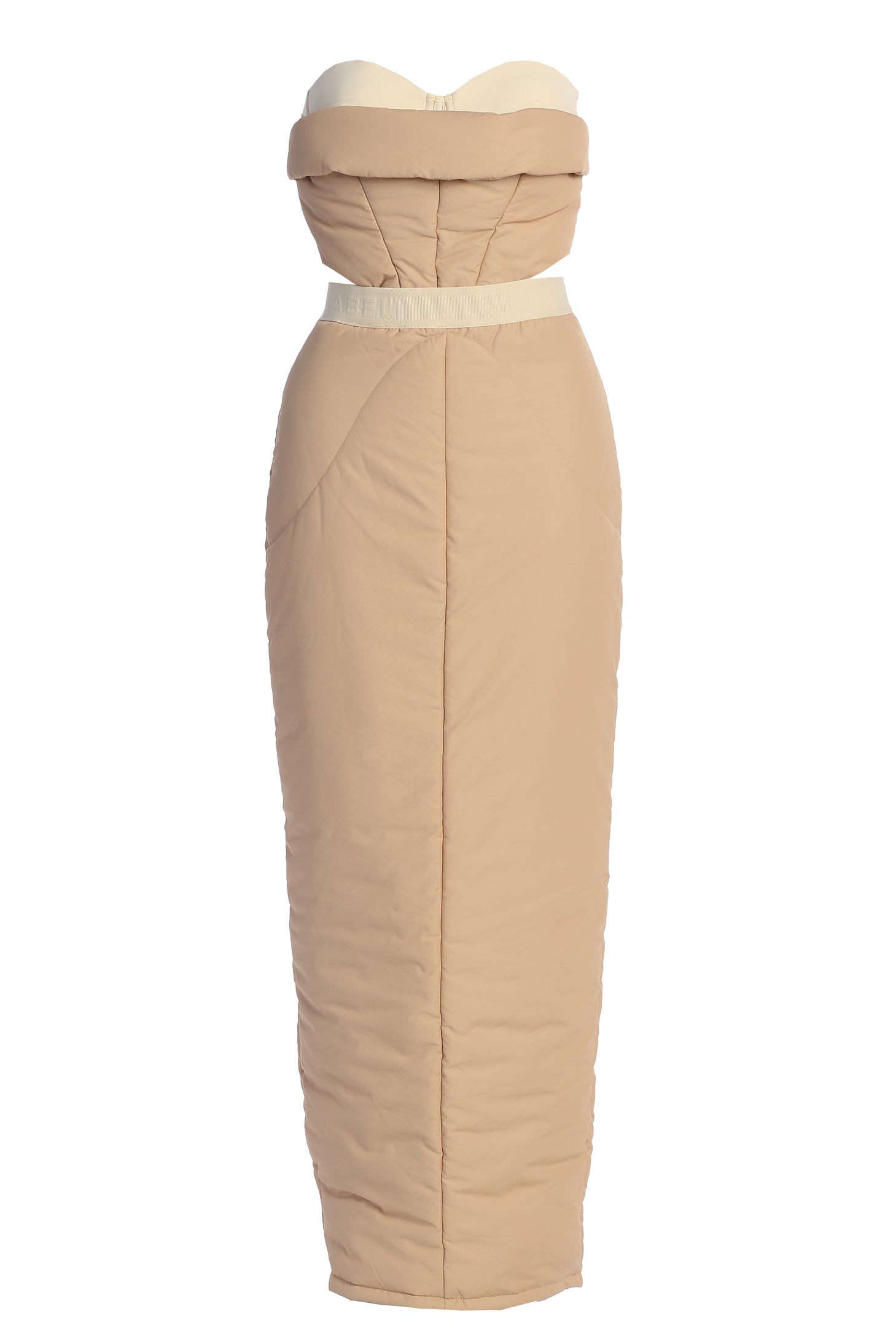Beige Addyson Skirt Set - JLUXLABEL
