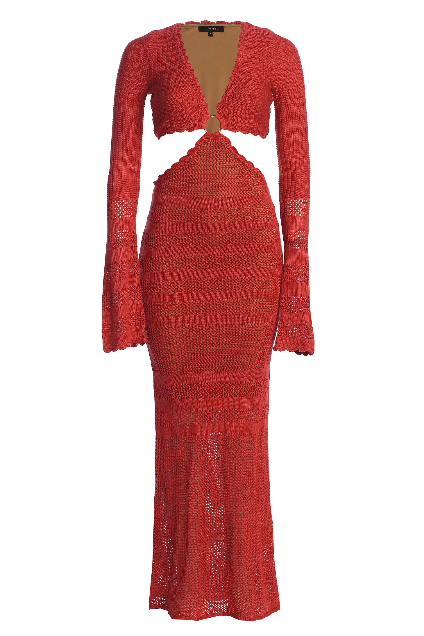 Berry Blossom Haven Maxi Dress - JLUXLABEL