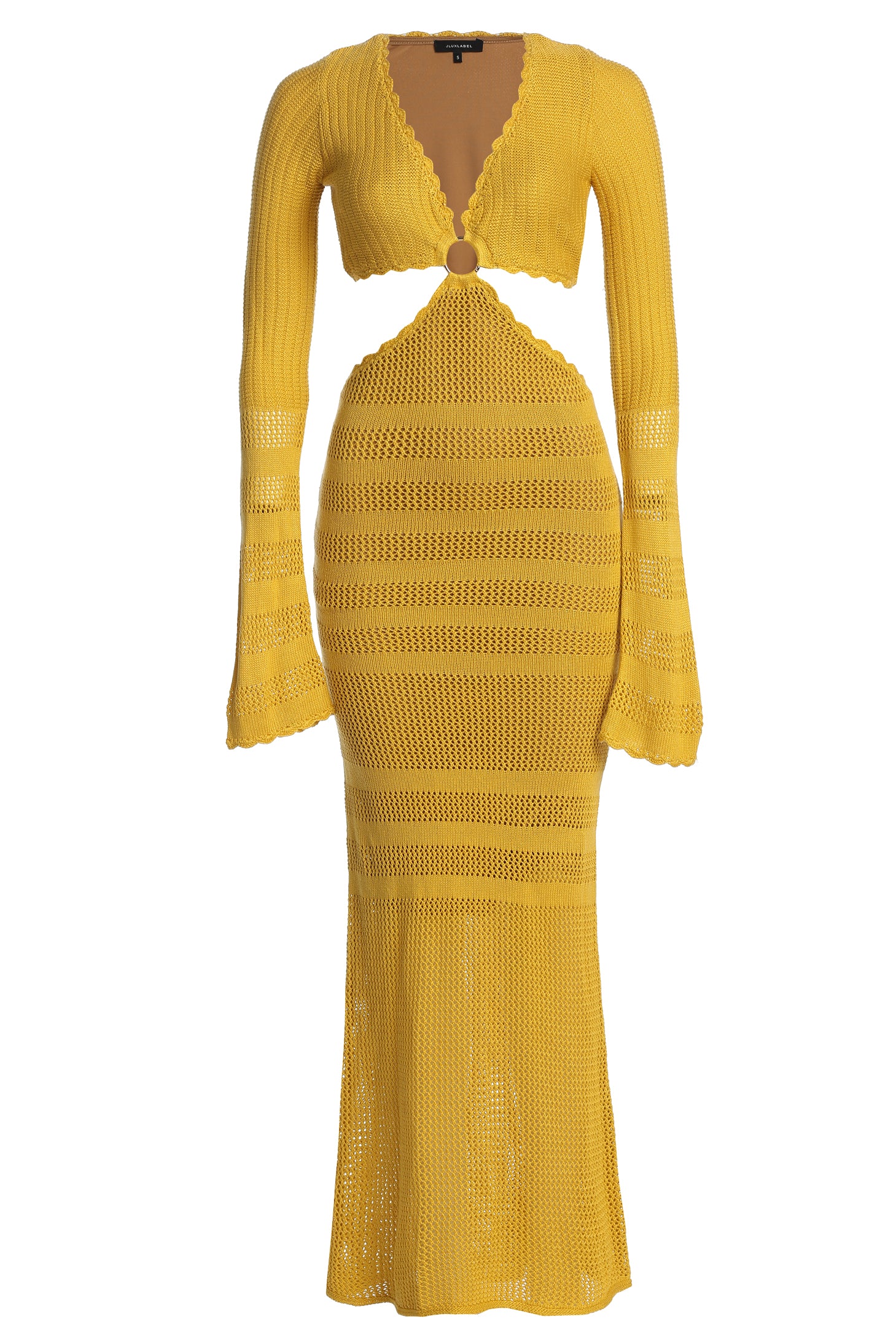Yellow Blossom Haven Maxi Dress - JLUXLABEL