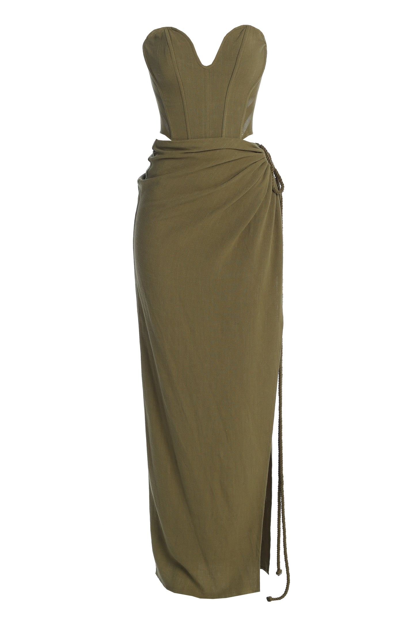 Olive Destination Linen Skirt Set - JLUXLABEL