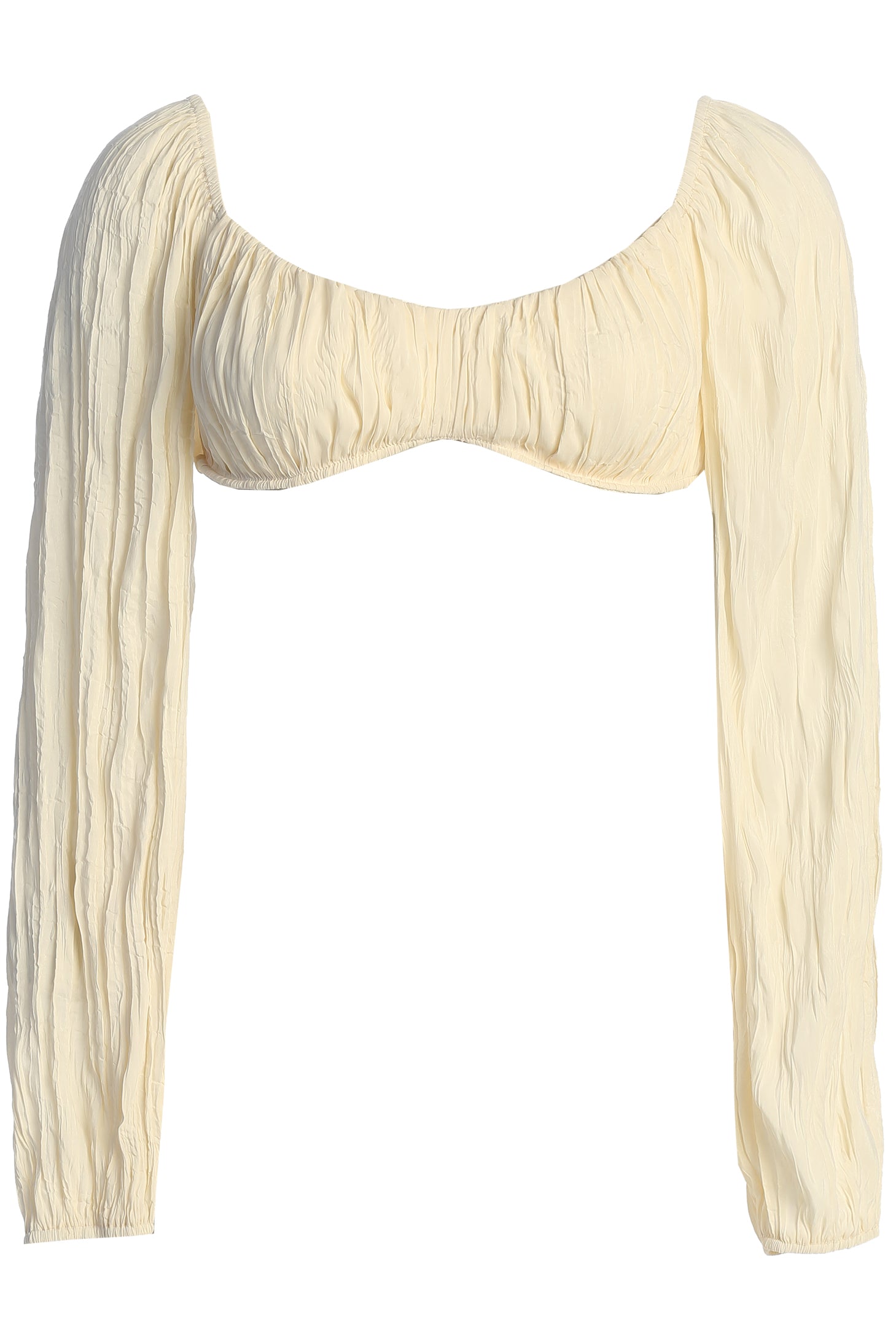 Ivory Carey Long Sleeve Top - JLUXLABEL