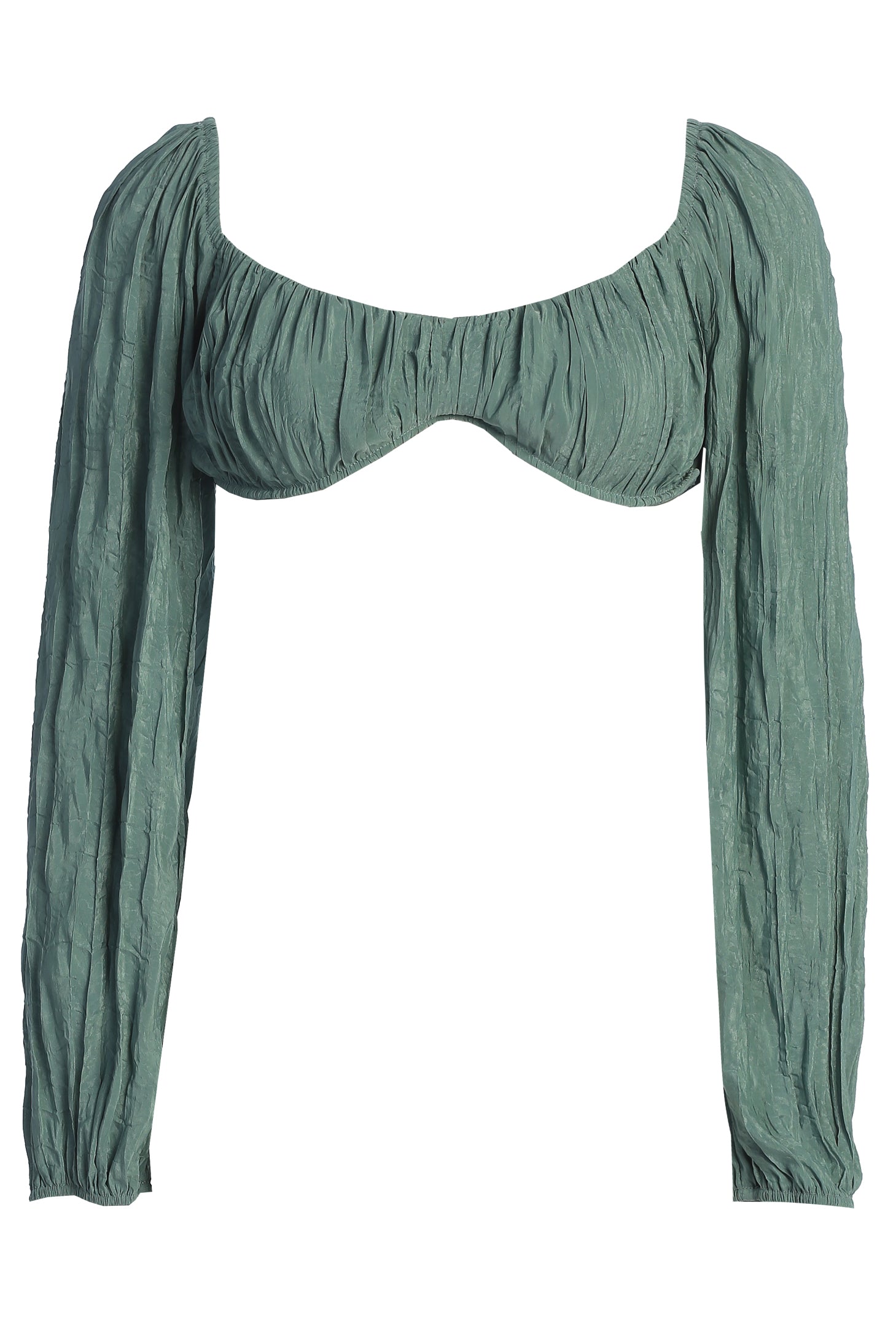Teal Carey Long Sleeve Top - JLUXLABEL