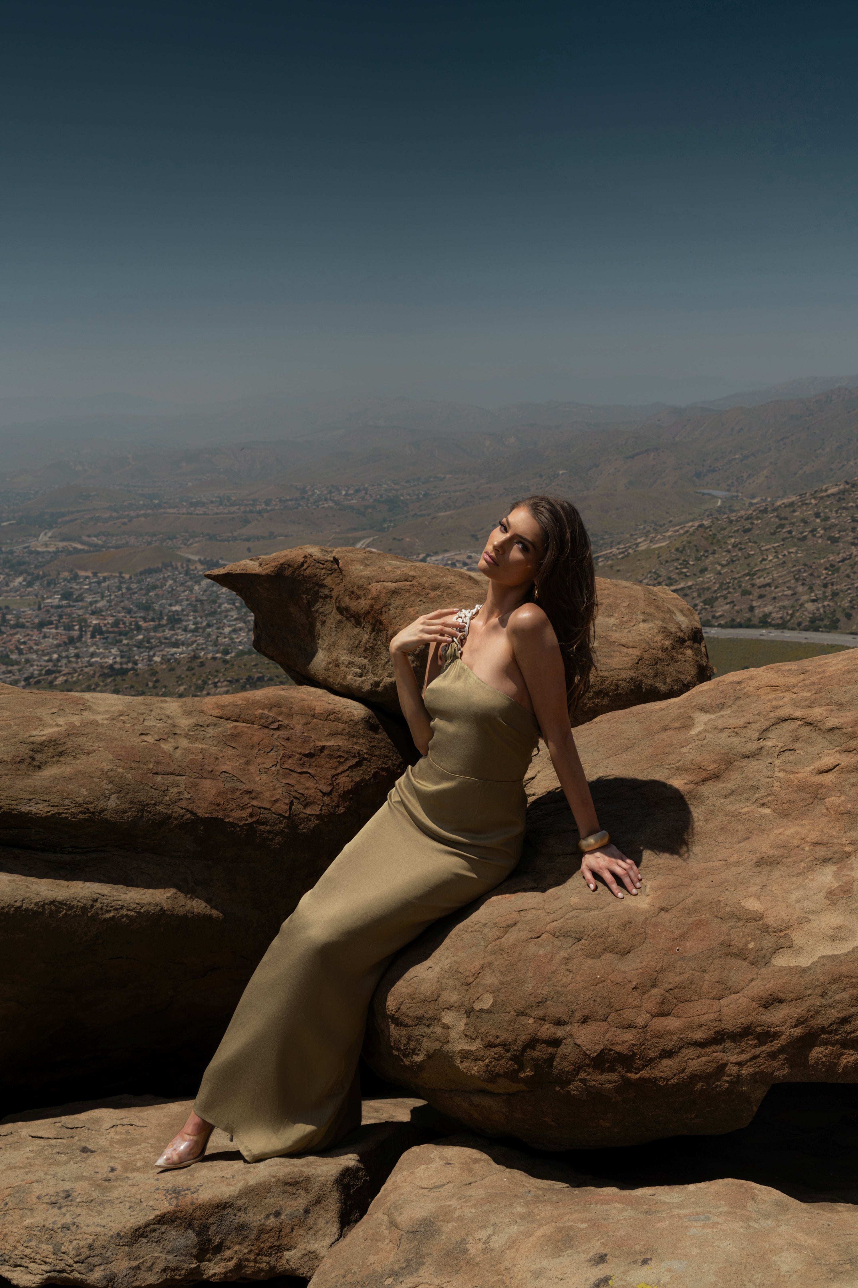 Olive Luxury Living Maxi Dress - JLUXLABEL