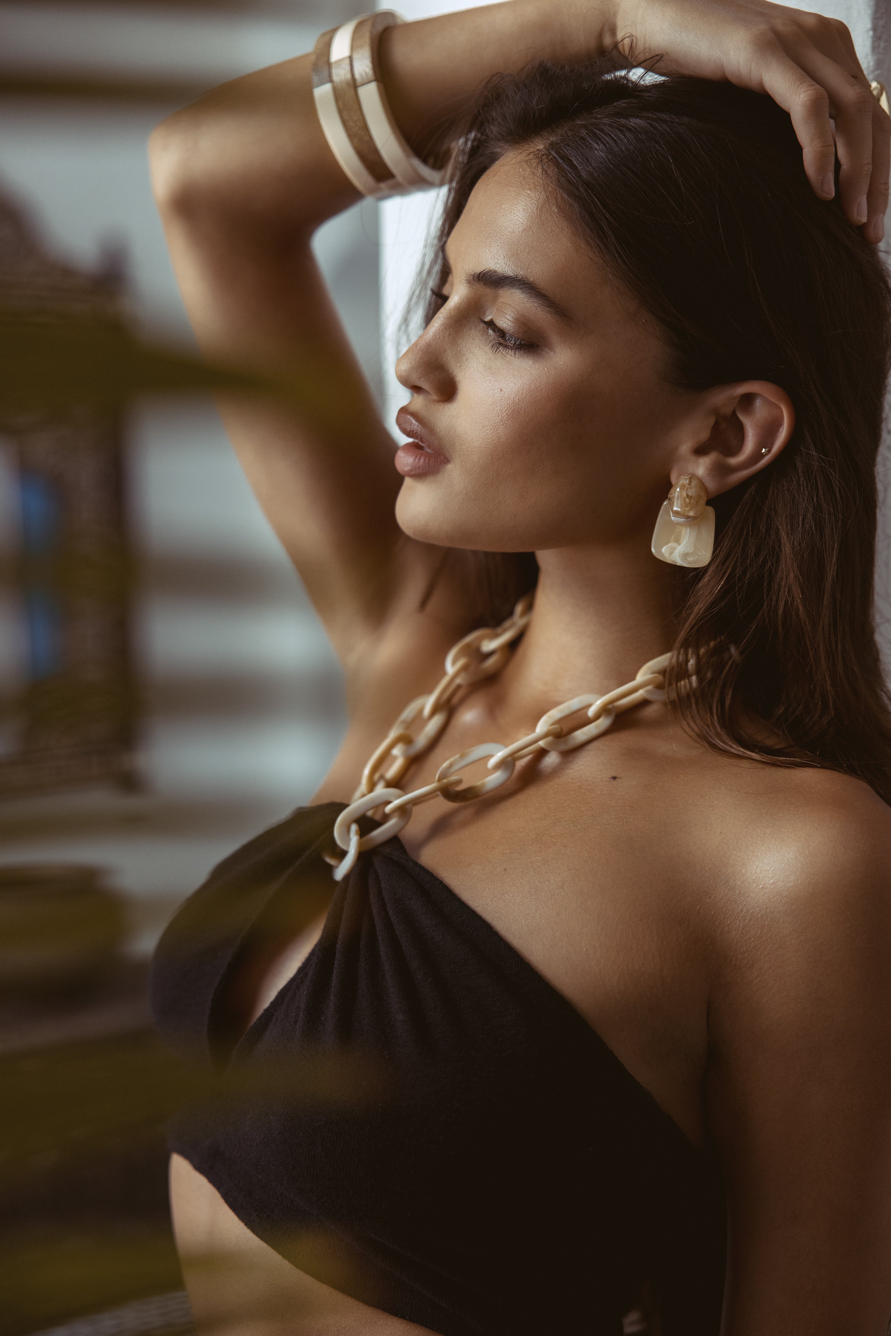 Black Summer Horizon Skirt Set - JLUXLABEL