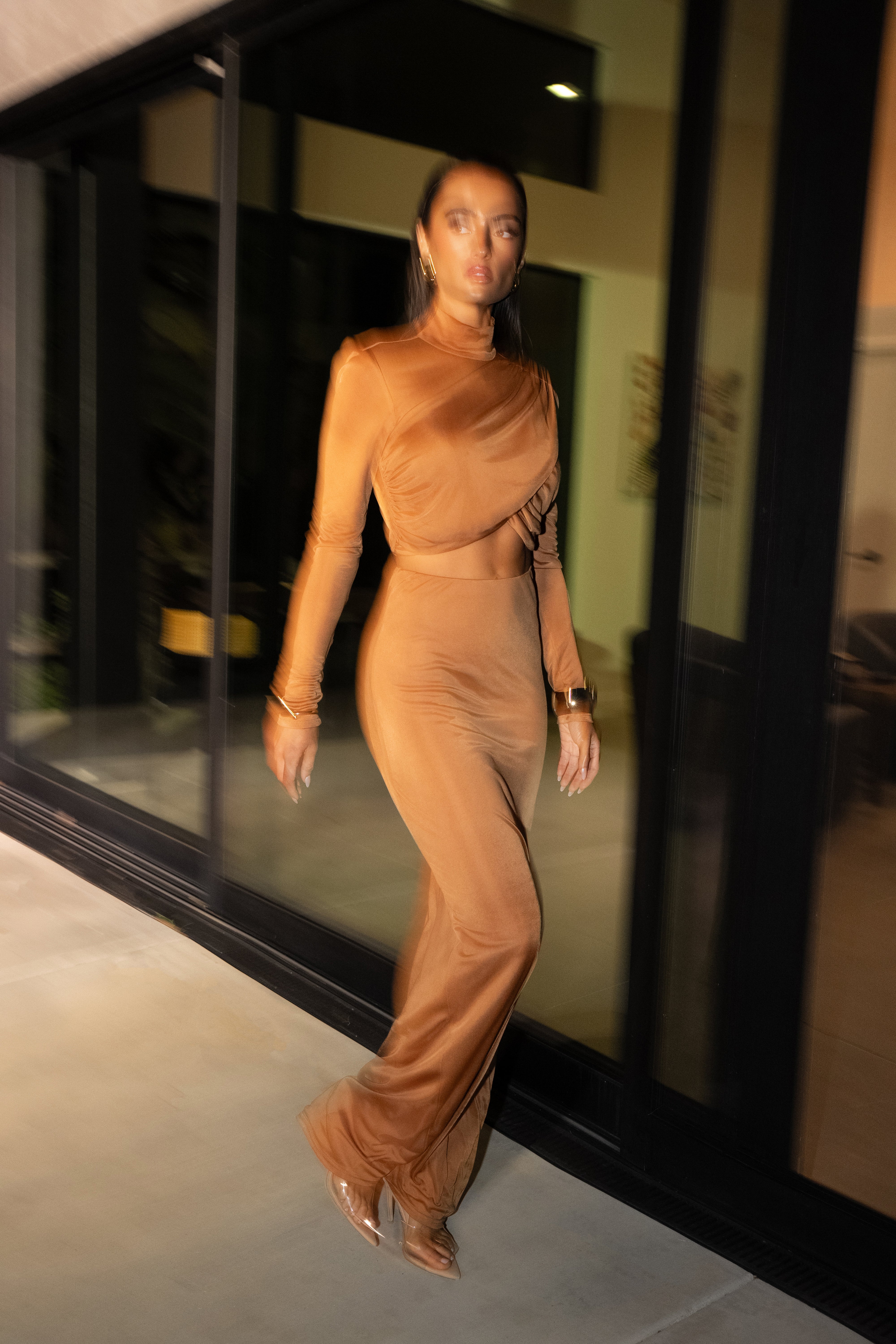 Copper Nessa Slinky Top - JLUXLABEL