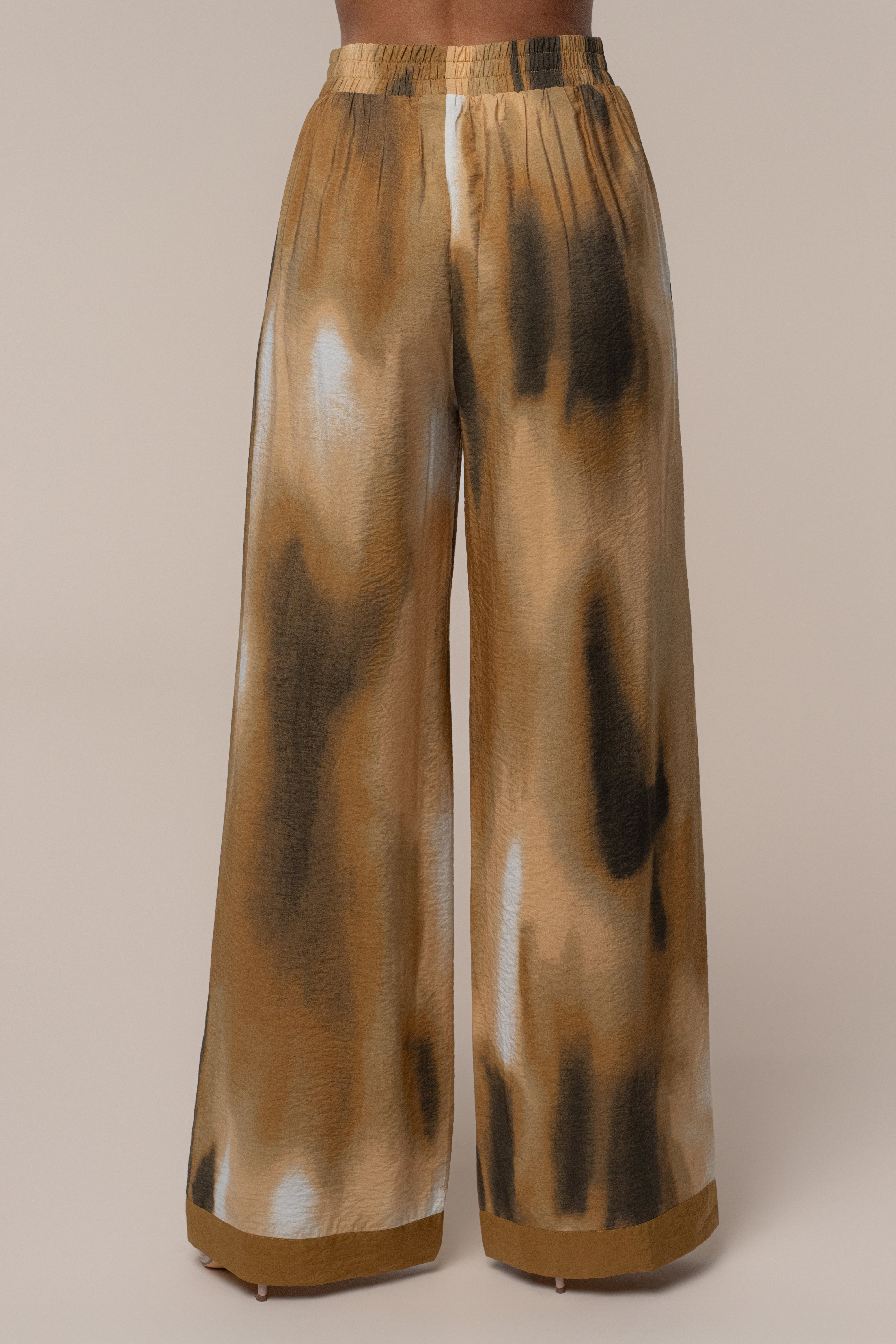 Brown Celestial Sands Pant - JLUXLABEL