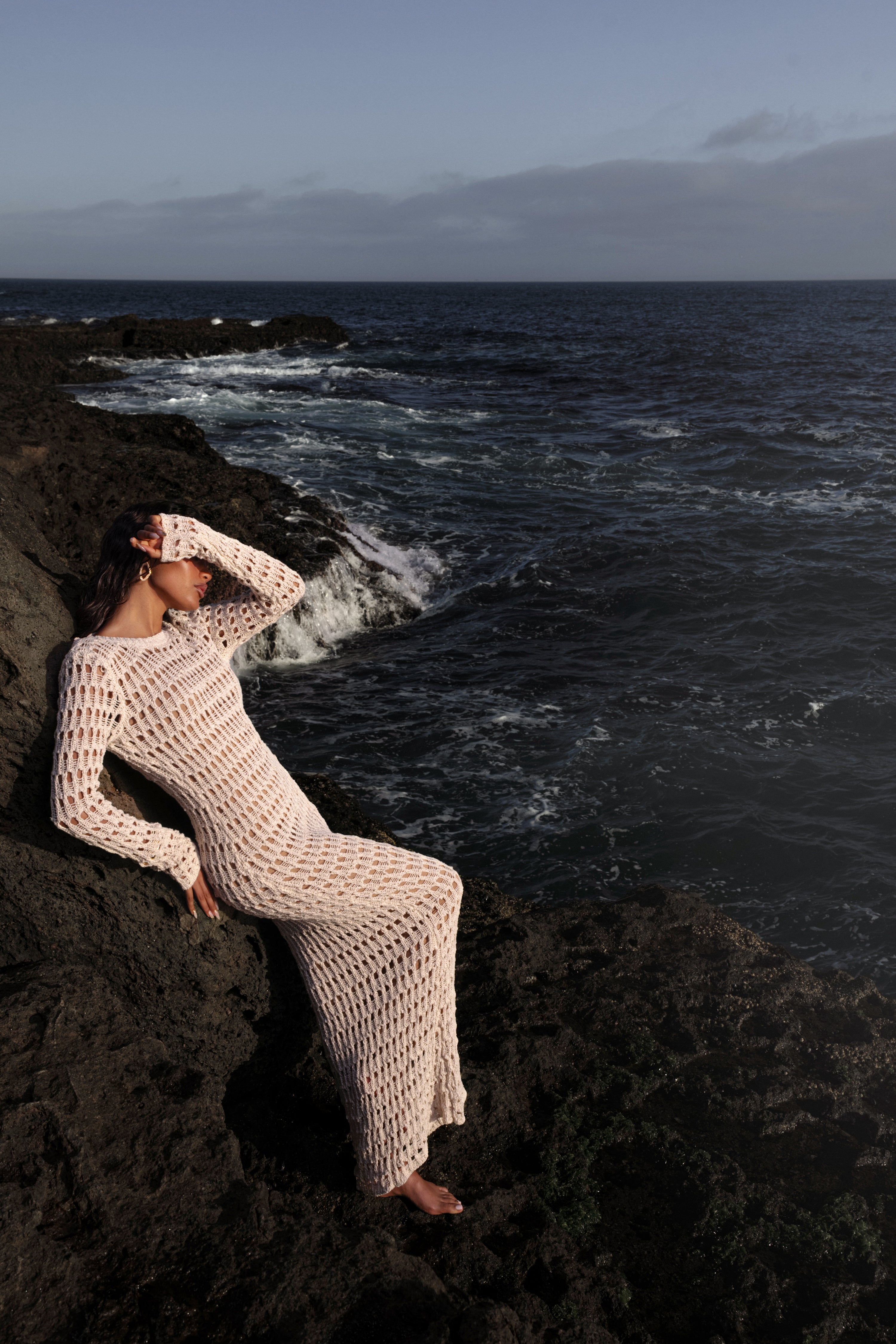 Milk Serene Wonders Crochet Dress - JLUXLABEL