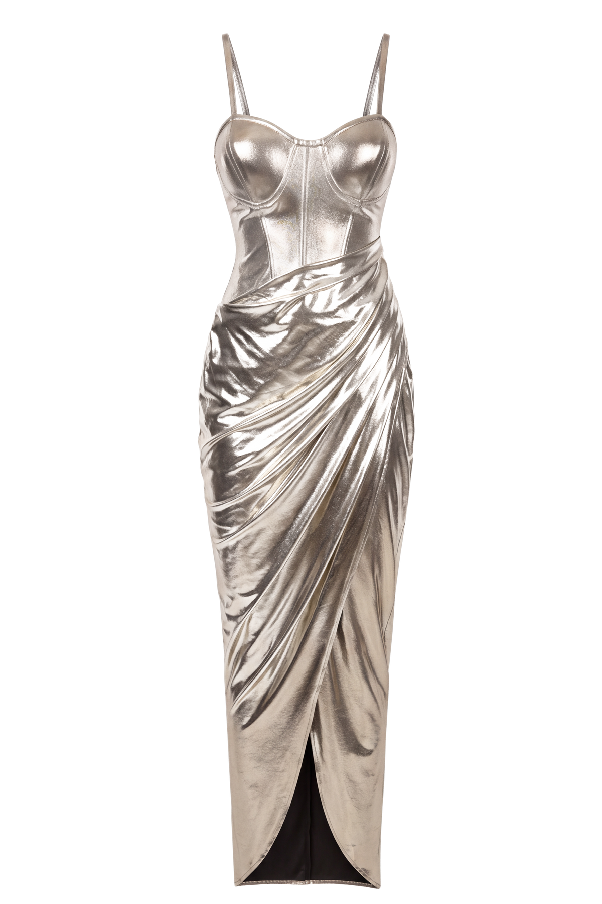 Gold Midnight Feelings Metallic Dress