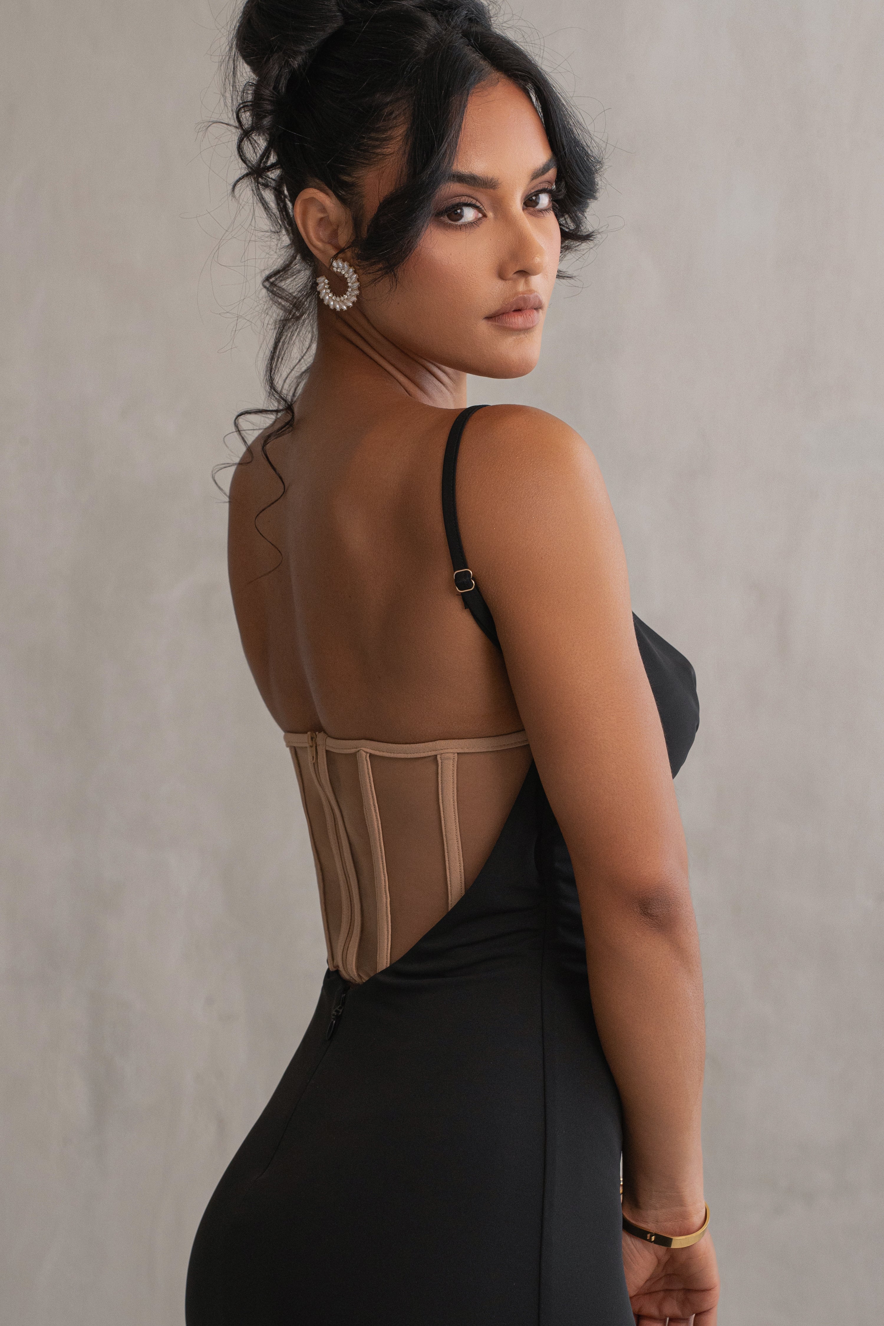 Black Until Forever Maxi Dress - JLUXLABEL