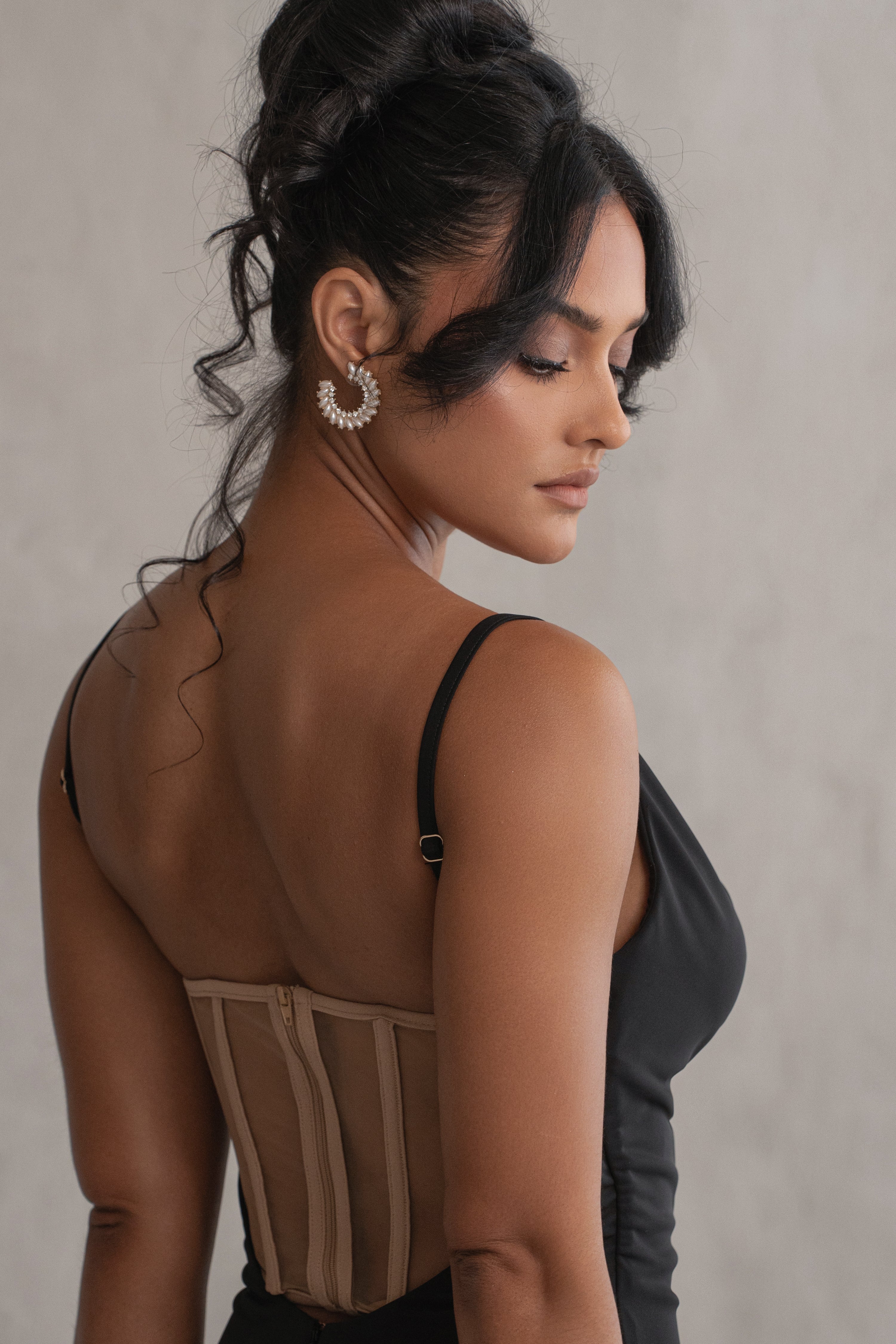 Black Until Forever Maxi Dress - JLUXLABEL