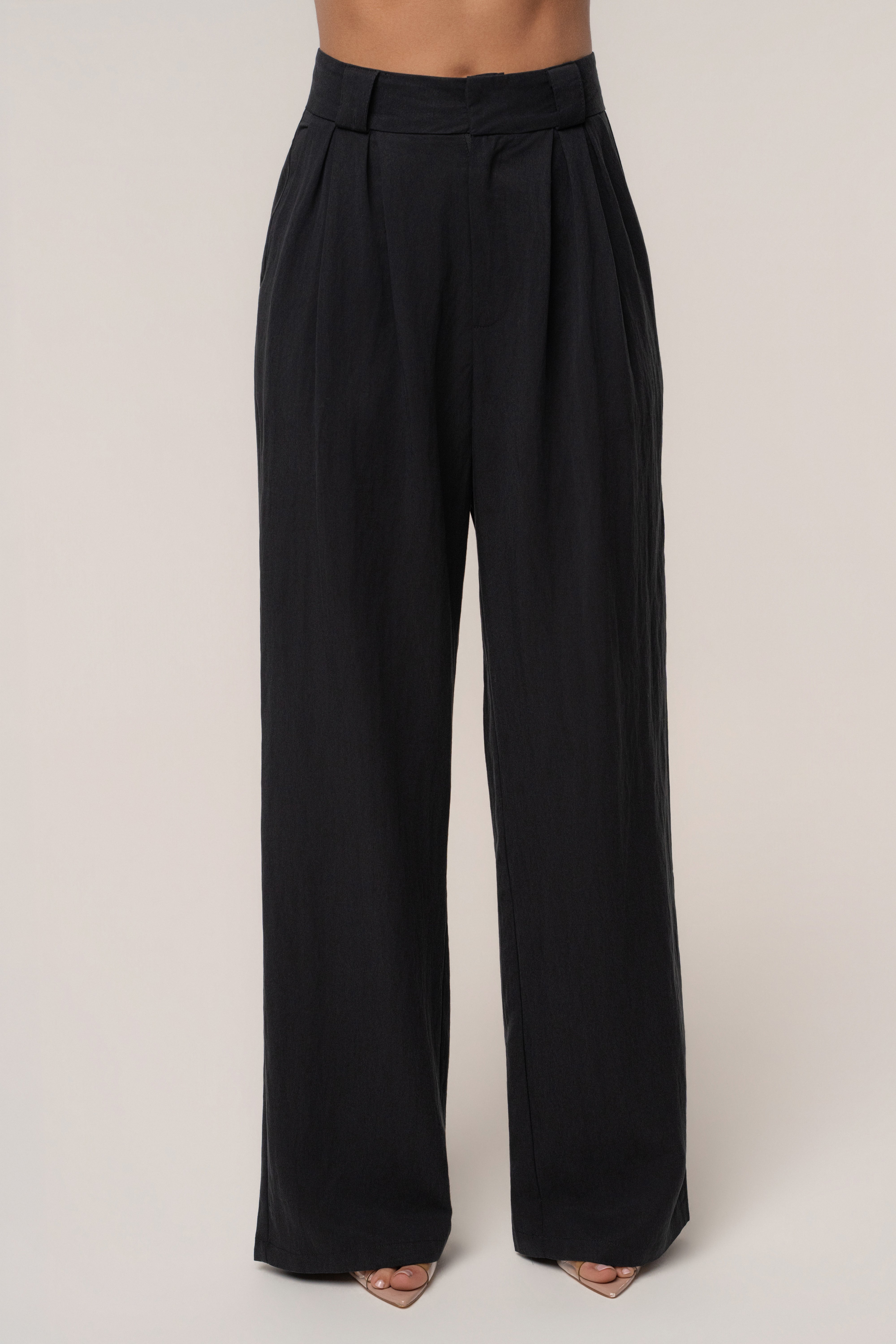 Black Stay Ready Trouser - JLUXLABEL