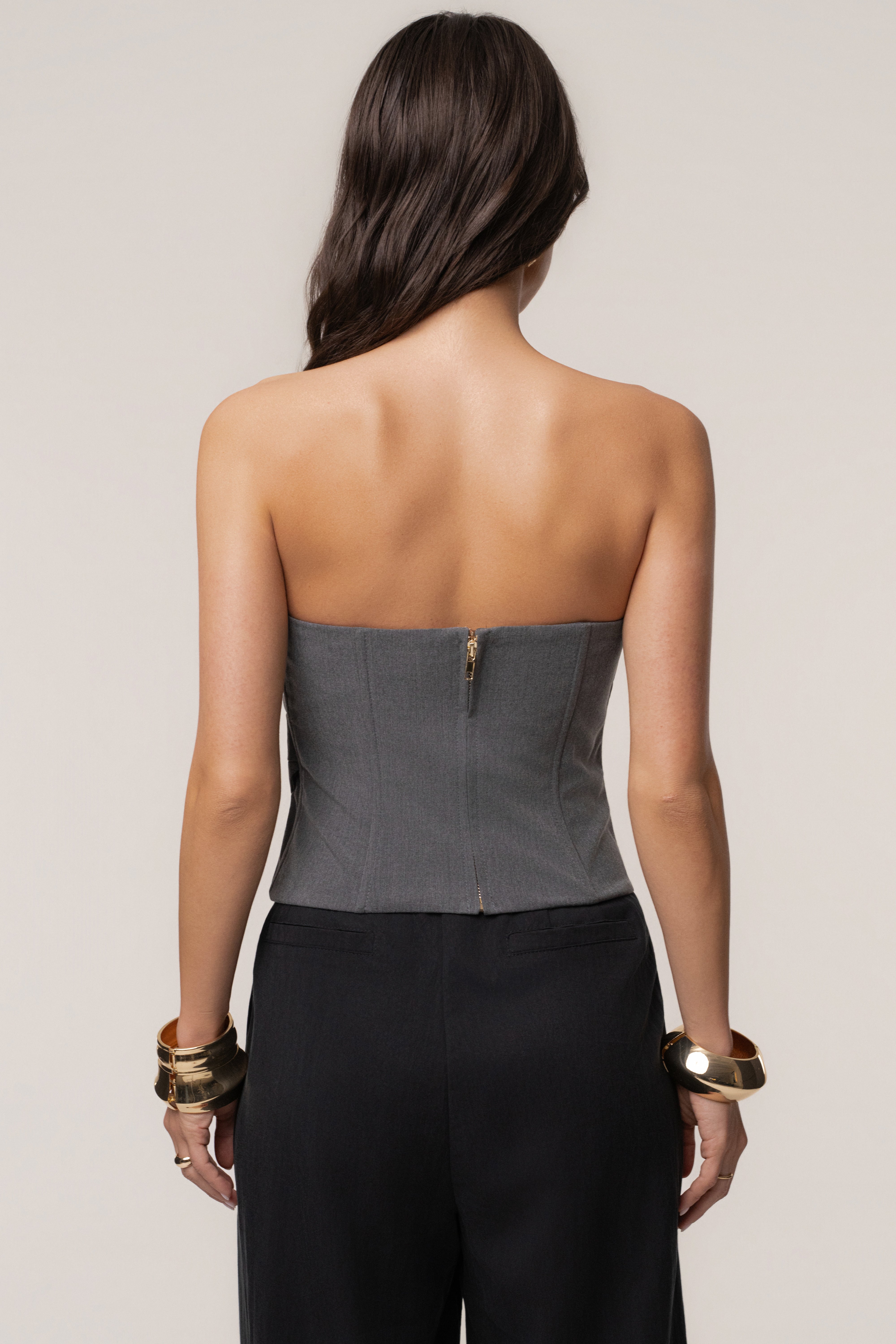 Charcoal Espresso Touch Top - JLUXLABEL