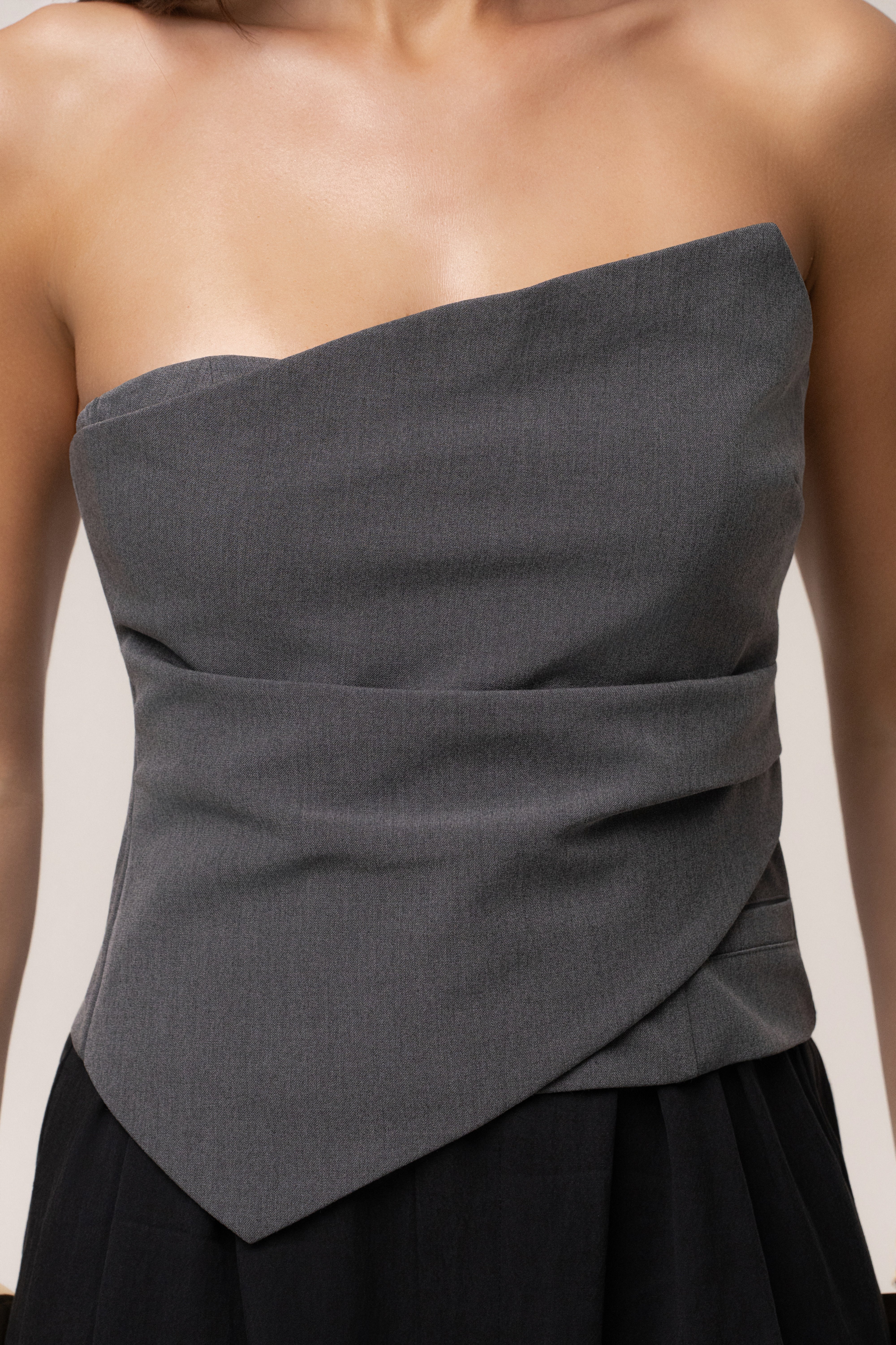 Charcoal Espresso Touch Top - JLUXLABEL