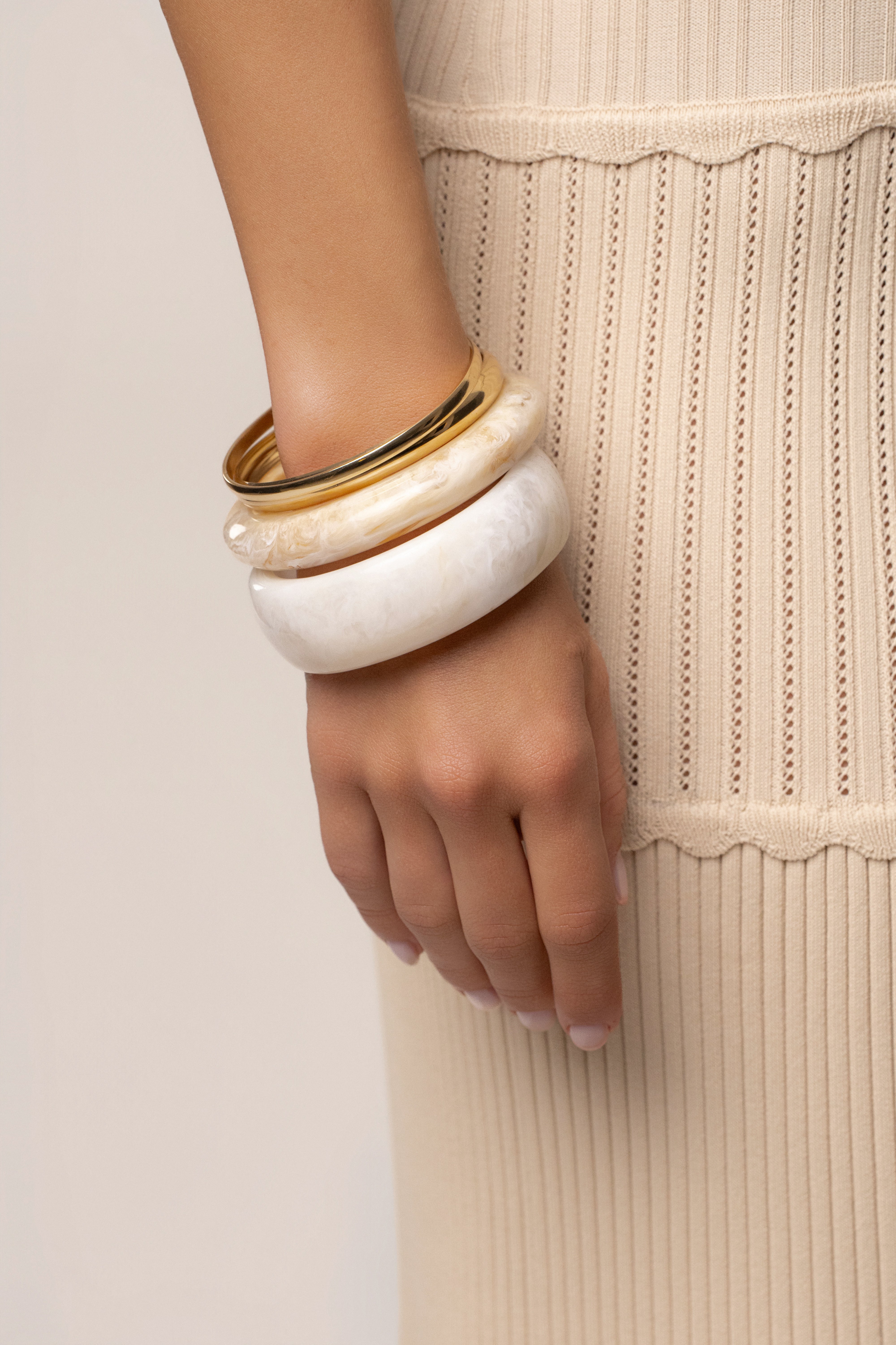 Gold Mara Bracelet Set - JLUXLABEL