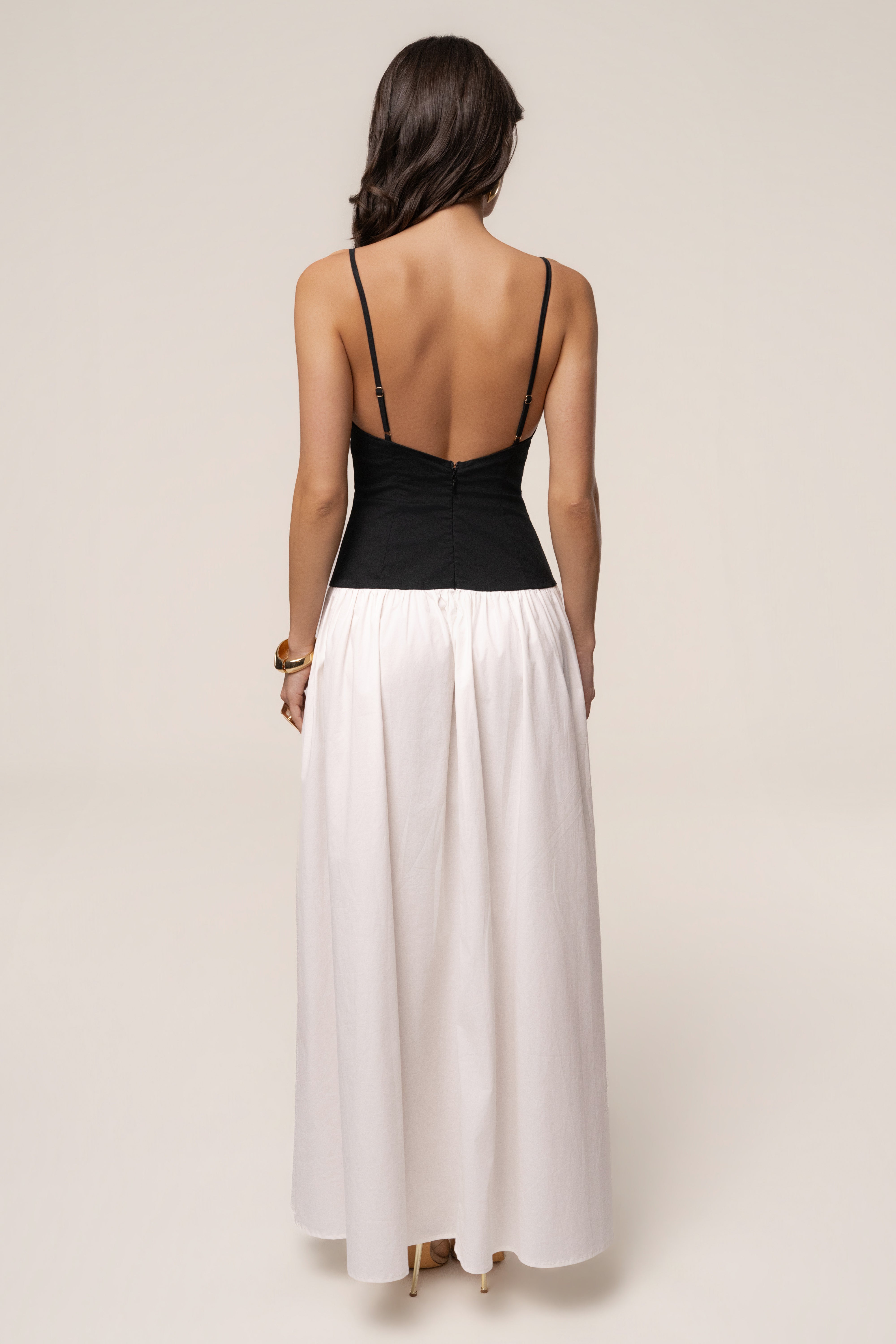 Black Forever Flare Maxi Dress - JLUXLABEL
