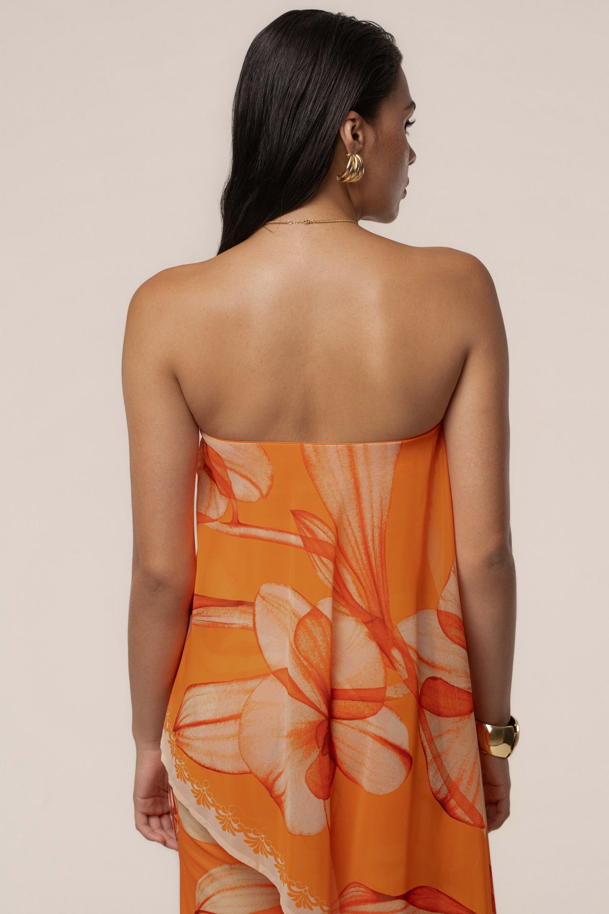 Orange Sunrise Tide Jumpsuit - JLUXLABEL