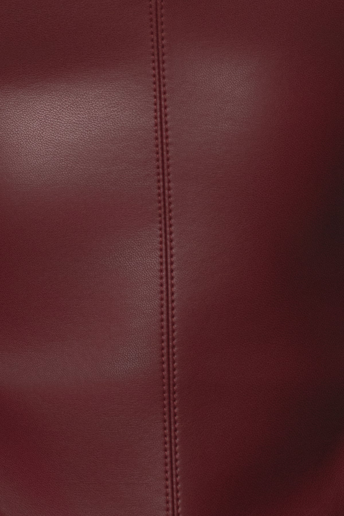 Haut Tate en cuir PU bordeaux