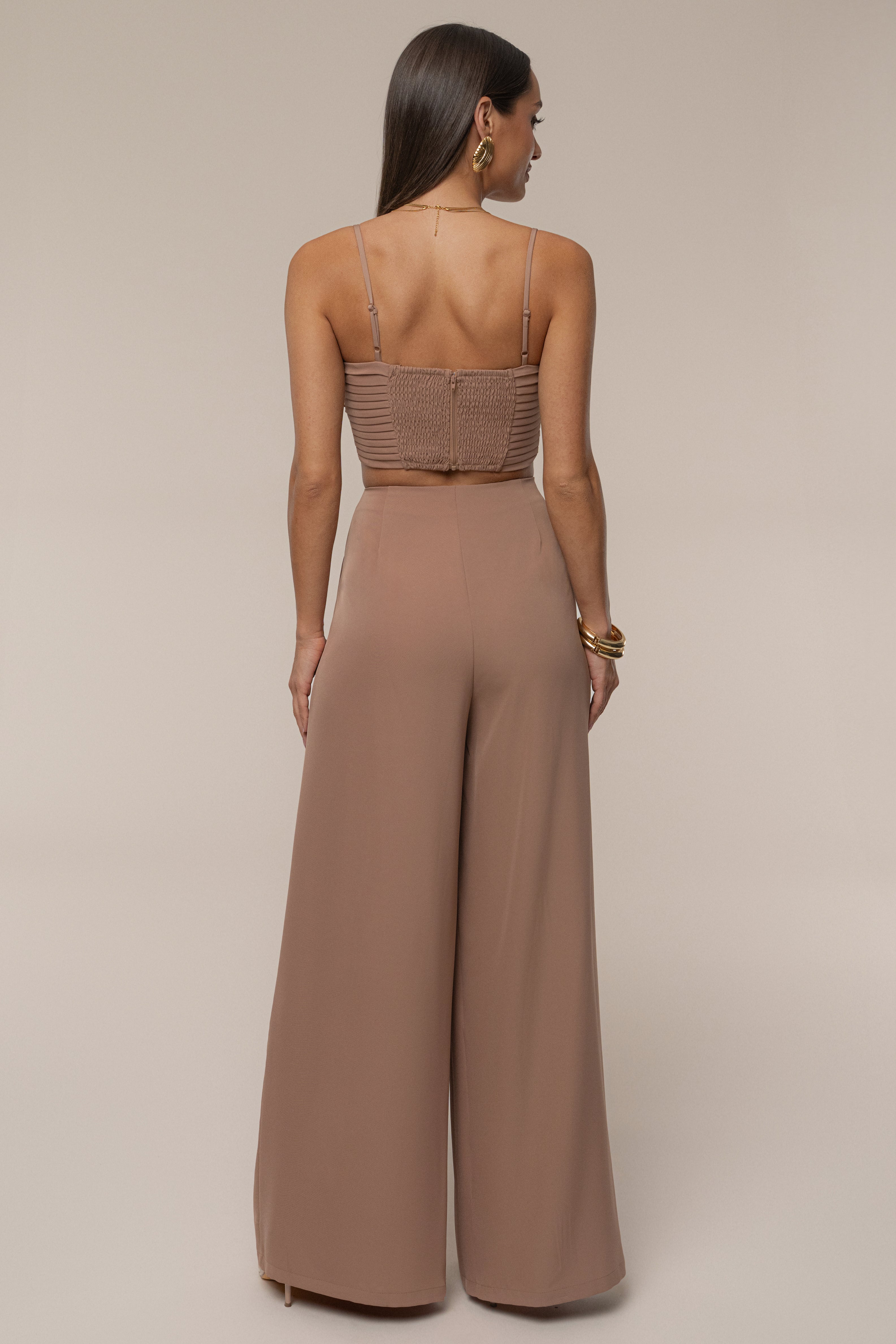 Beige Serenade Pant Set - JLUXLABEL