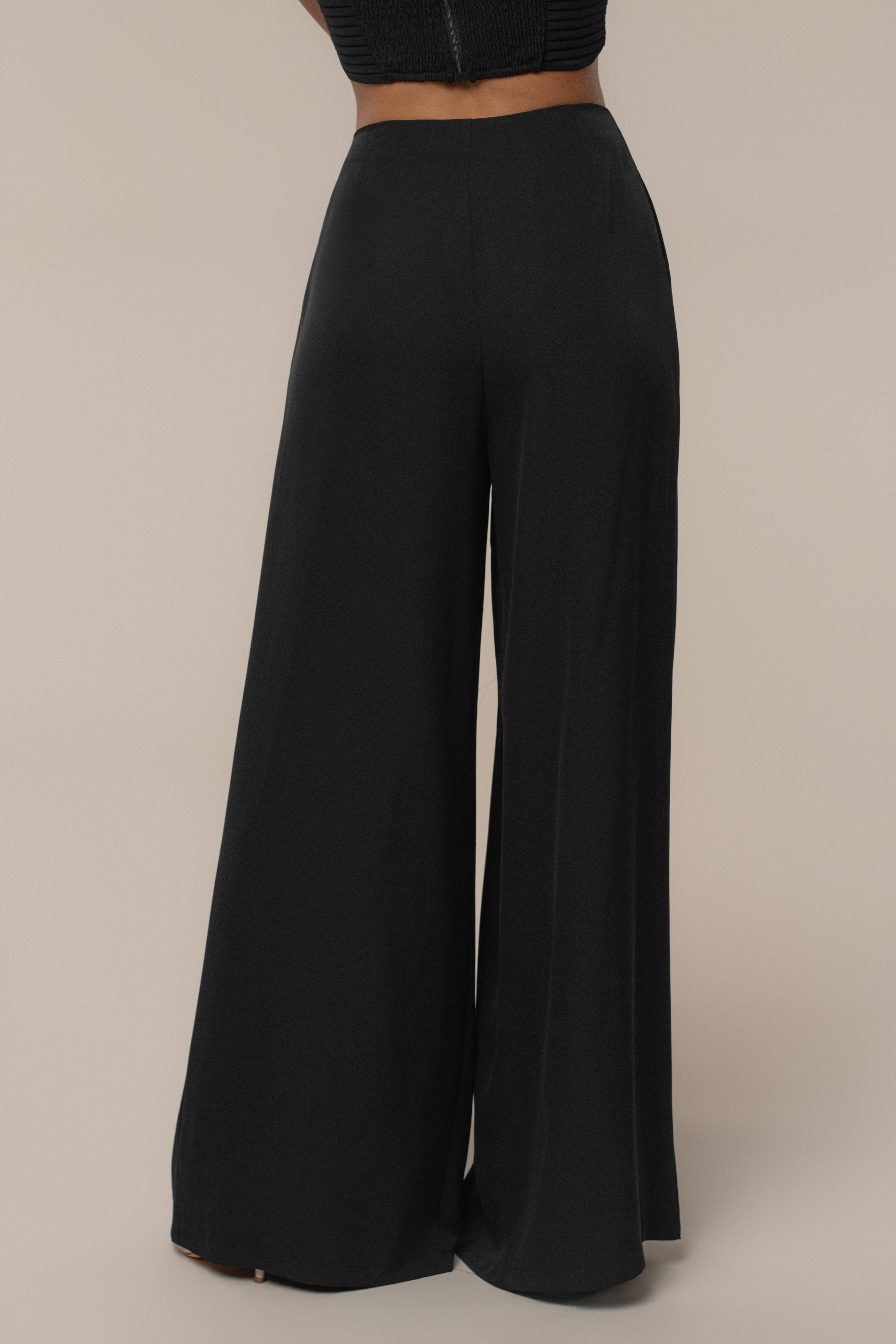 Black Serenade Pant Set - JLUXLABEL