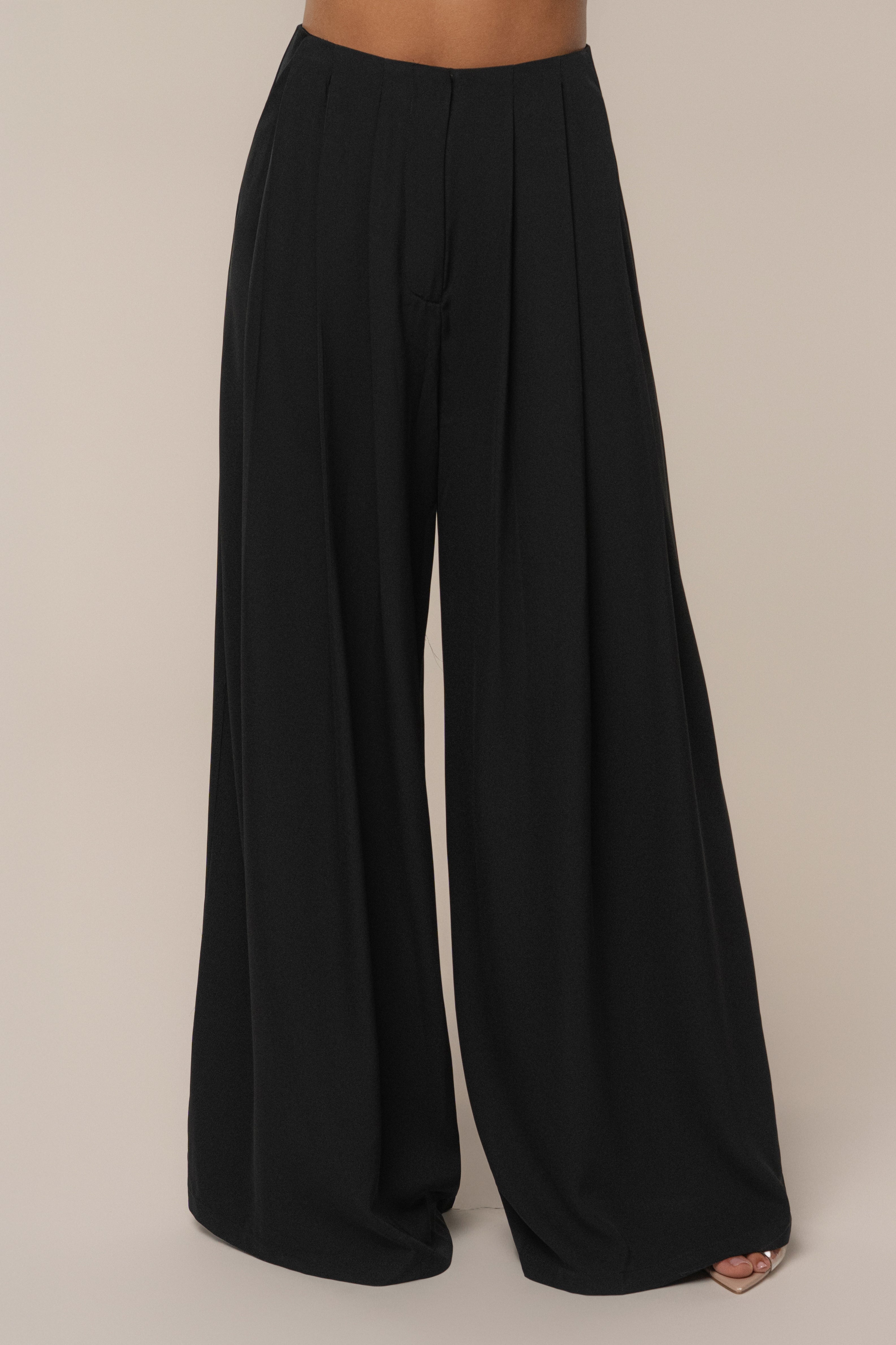 Black Serenade Pant Set - JLUXLABEL