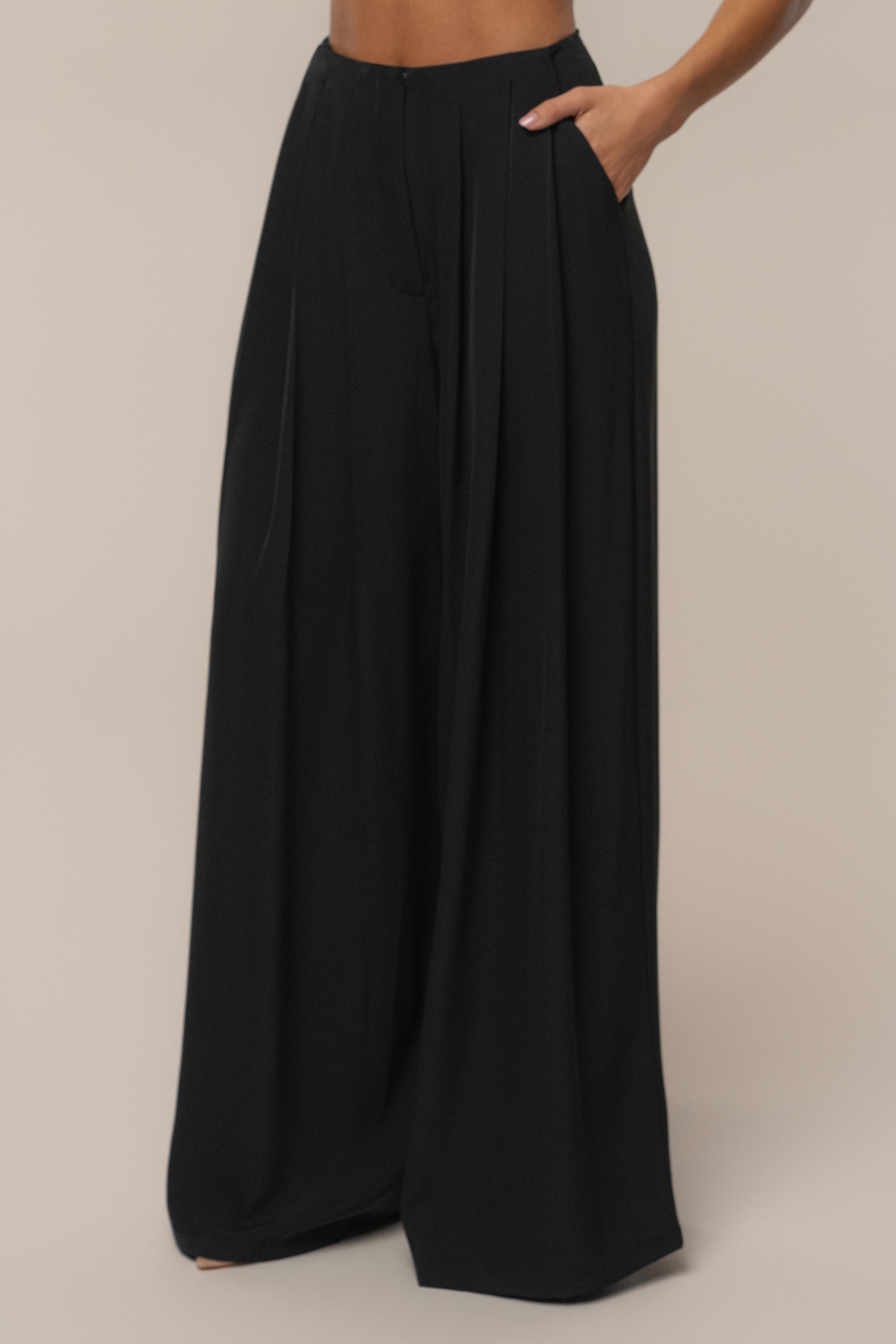 Black Serenade Pant Set - JLUXLABEL