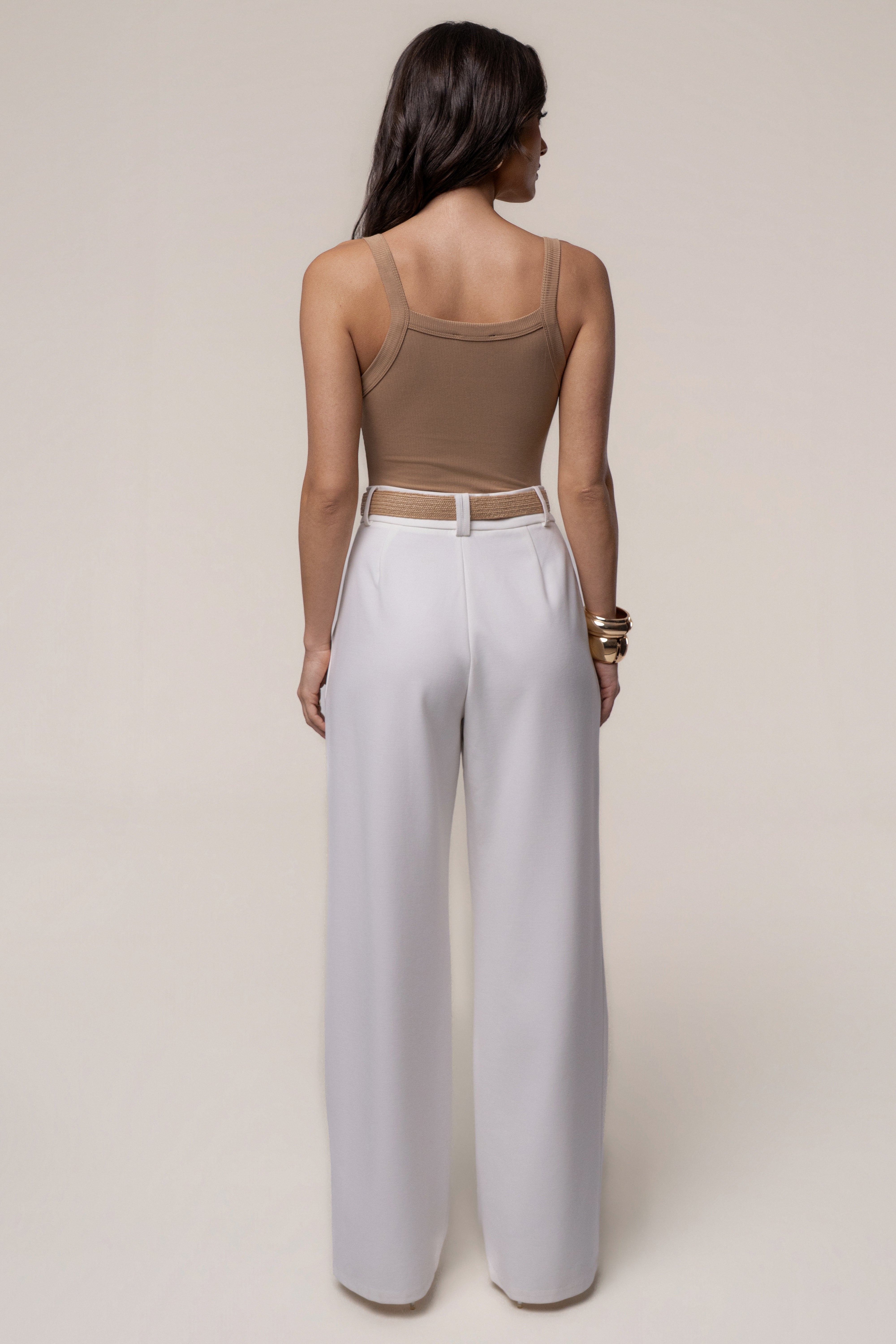 Camel Akito Ribbed Bodysuit