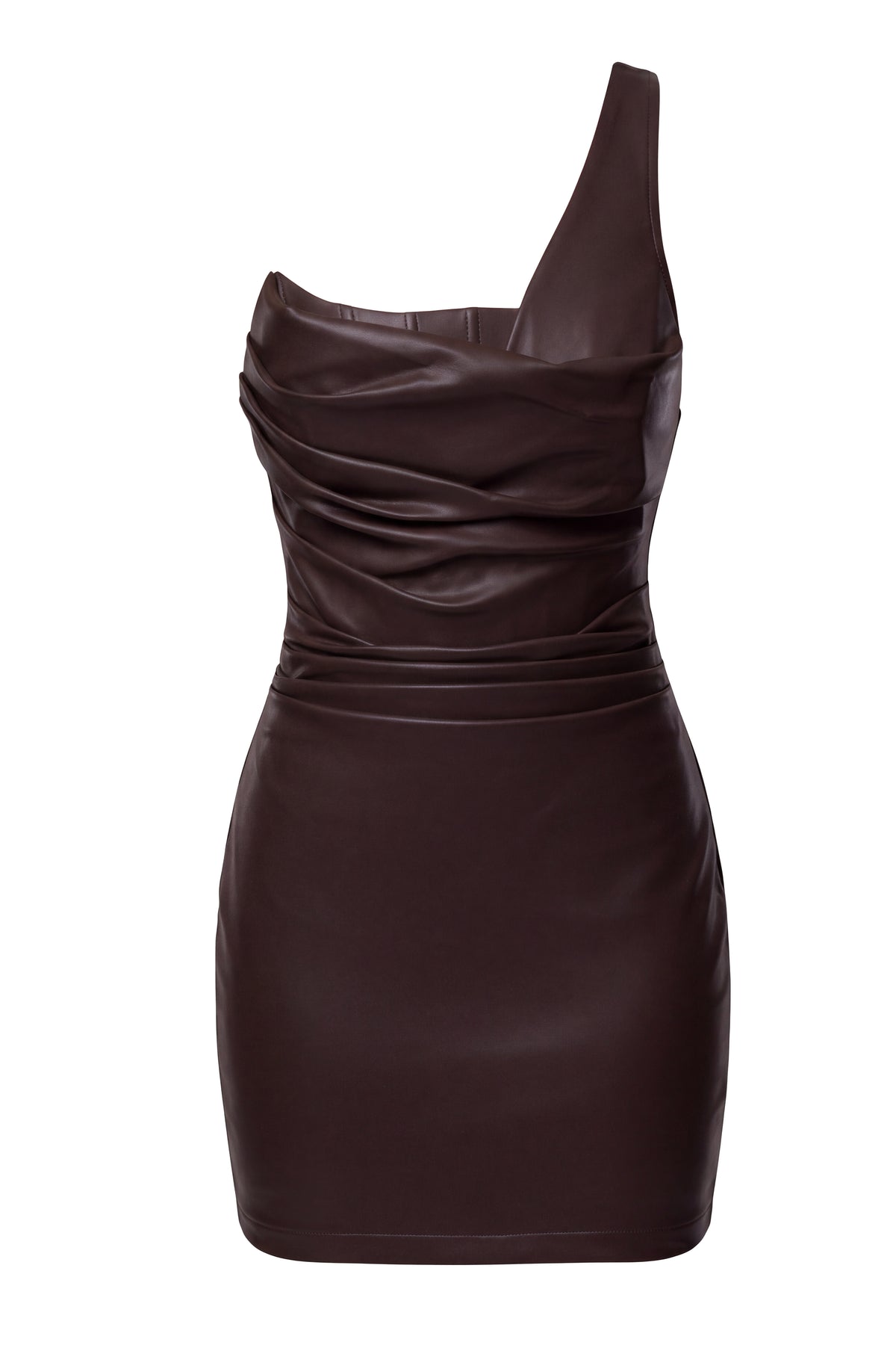 Chocolate Socialite Mini Dress