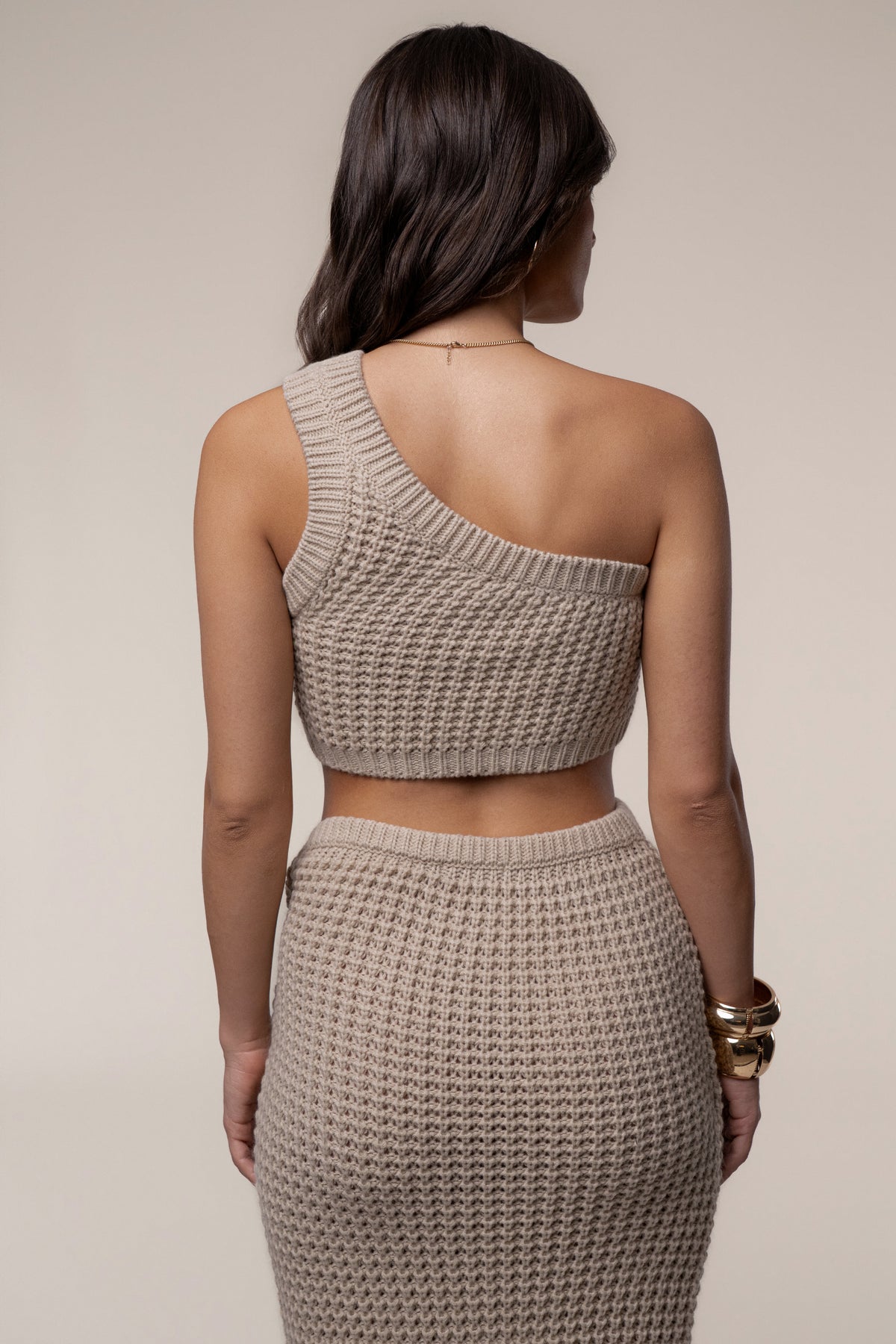 Stone Capri Moon Knit Skirt Set