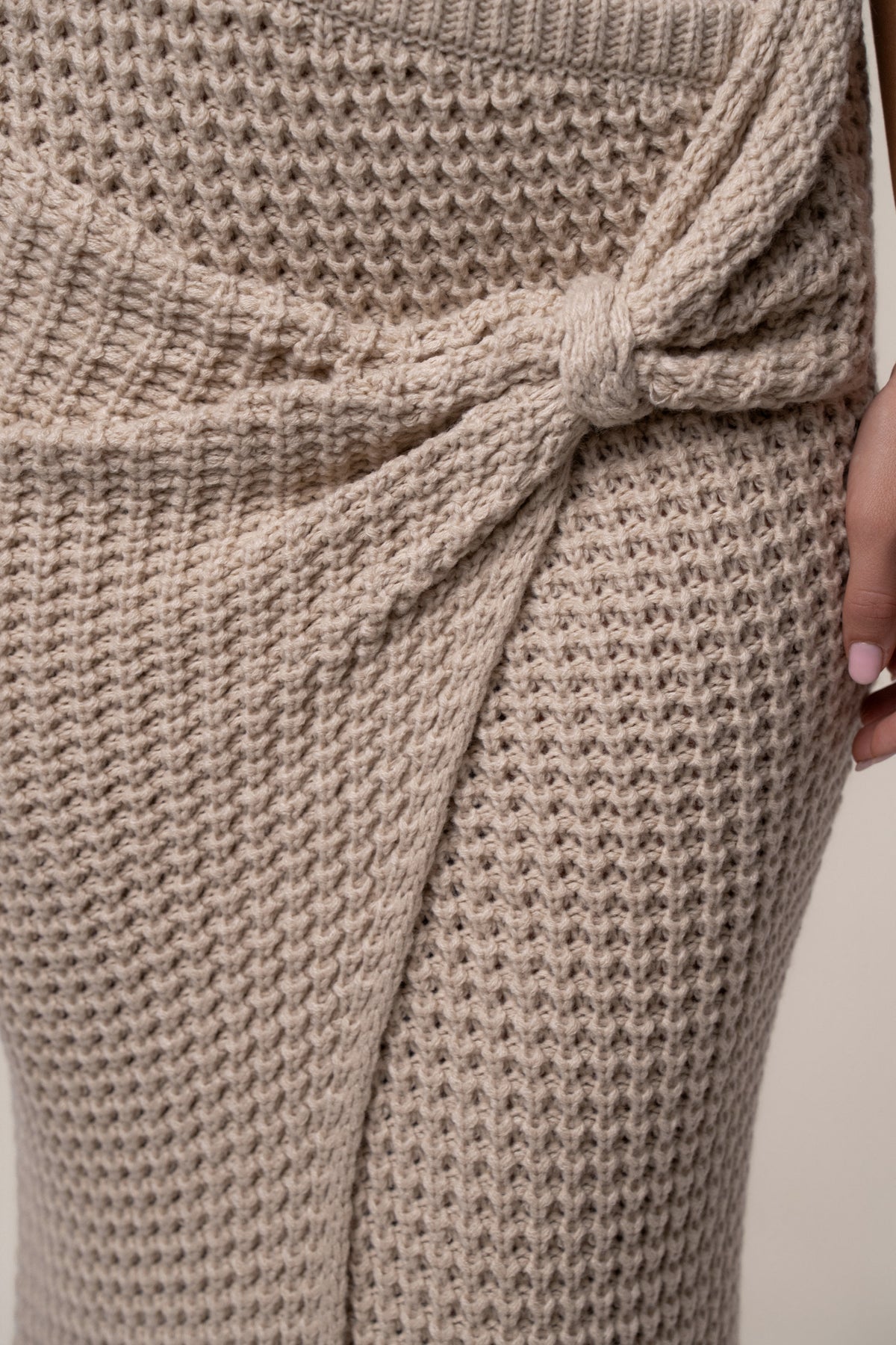 Stone Capri Moon Knit Skirt Set