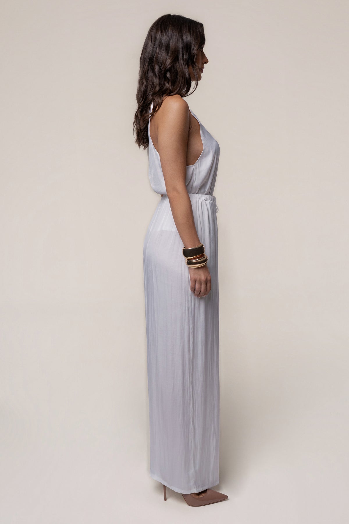 Ivory Open Coast Wide Leg Pants