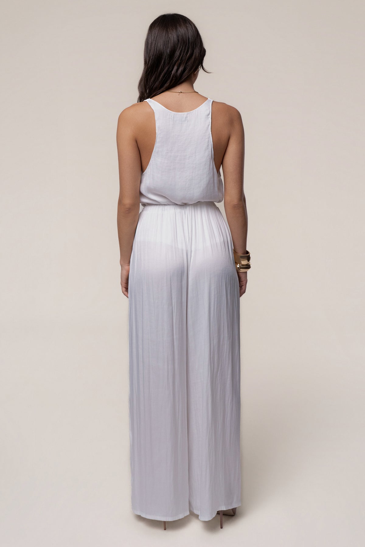 Ivory Open Coast Wide Leg Pants
