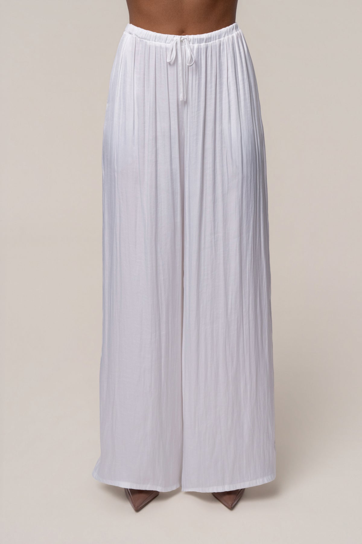Ivory Open Coast Wide Leg Pants