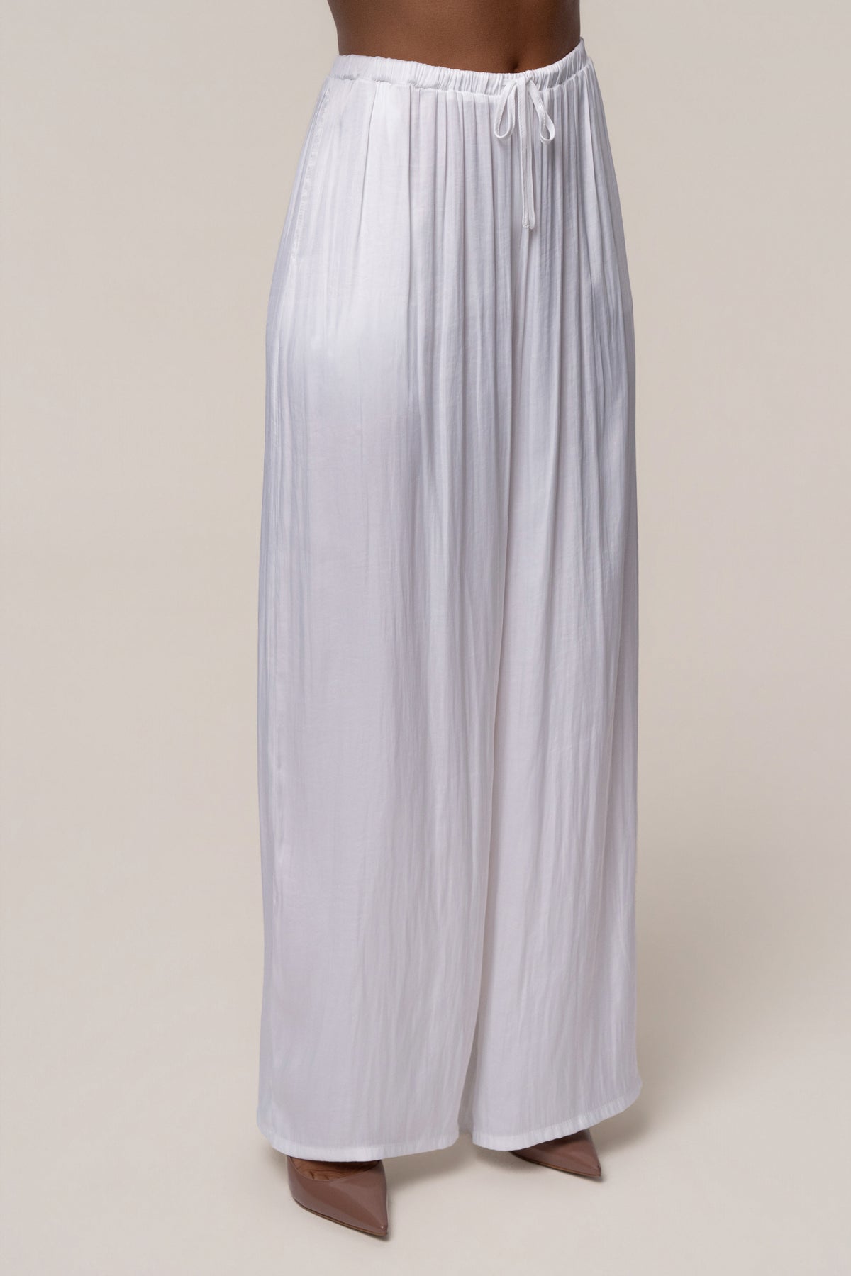 Ivory Open Coast Wide Leg Pants