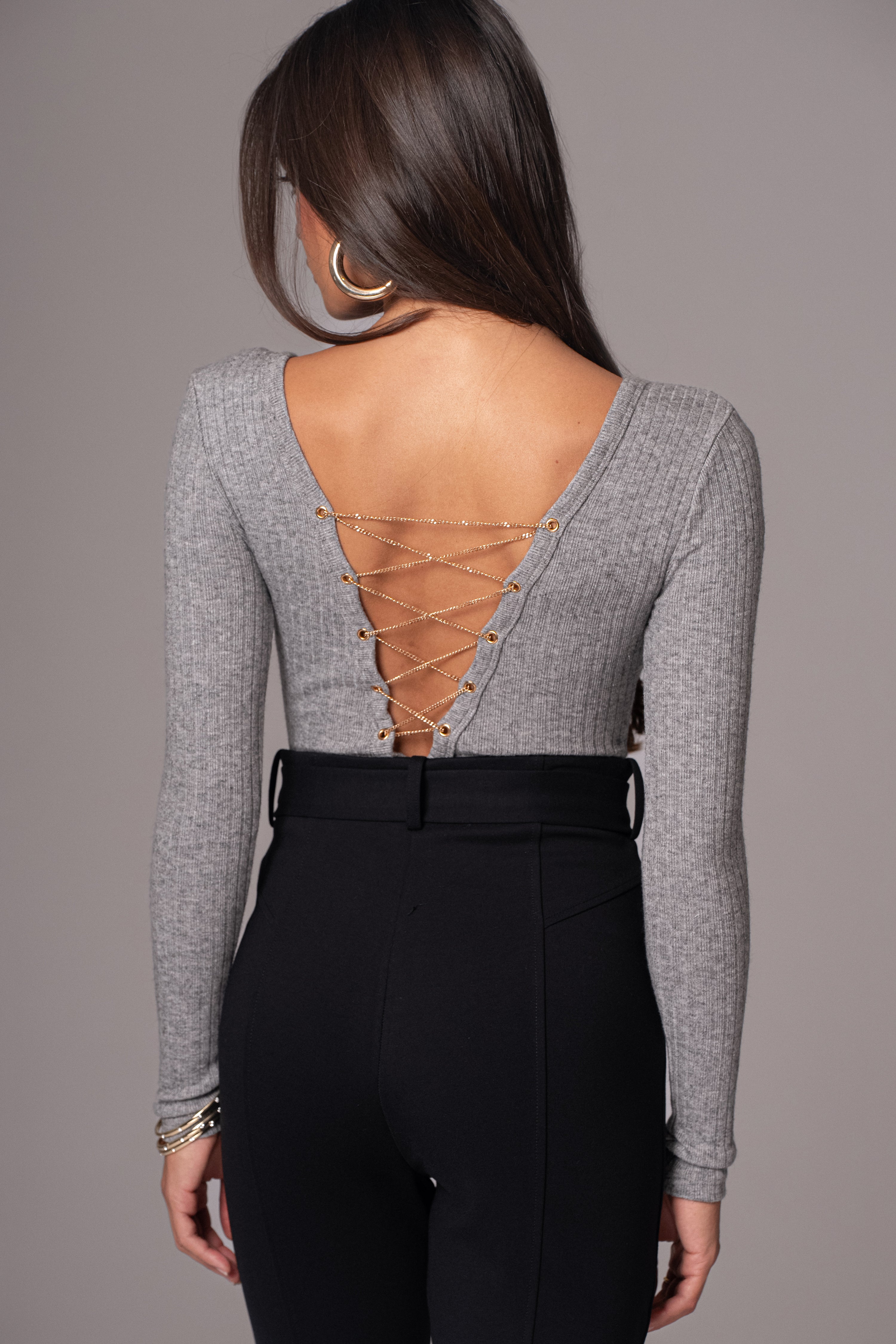 Black Golden Buckled Pants - JLUXLABEL