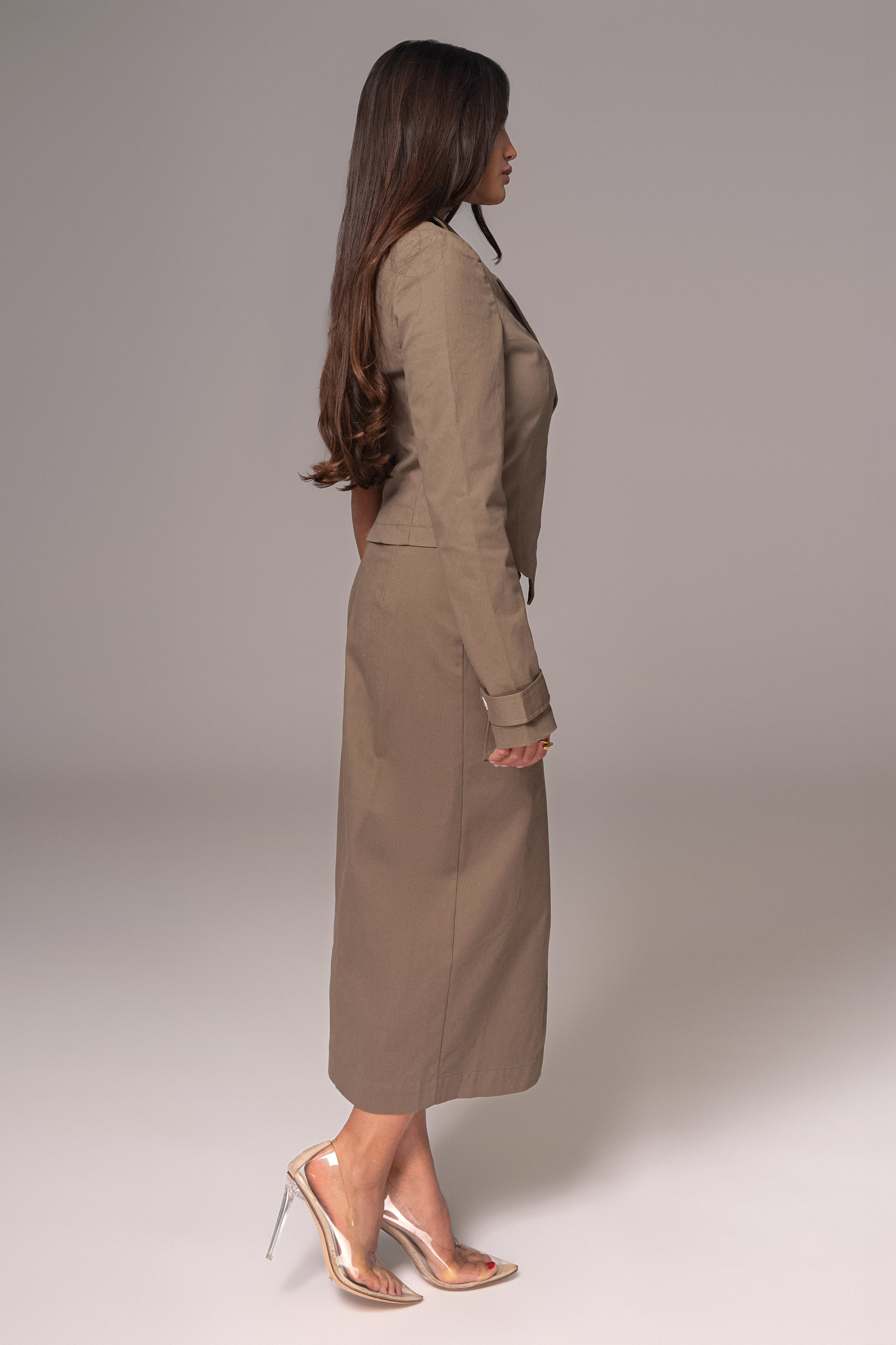 Olive City Life Cargo Skirt - JLUXLABEL