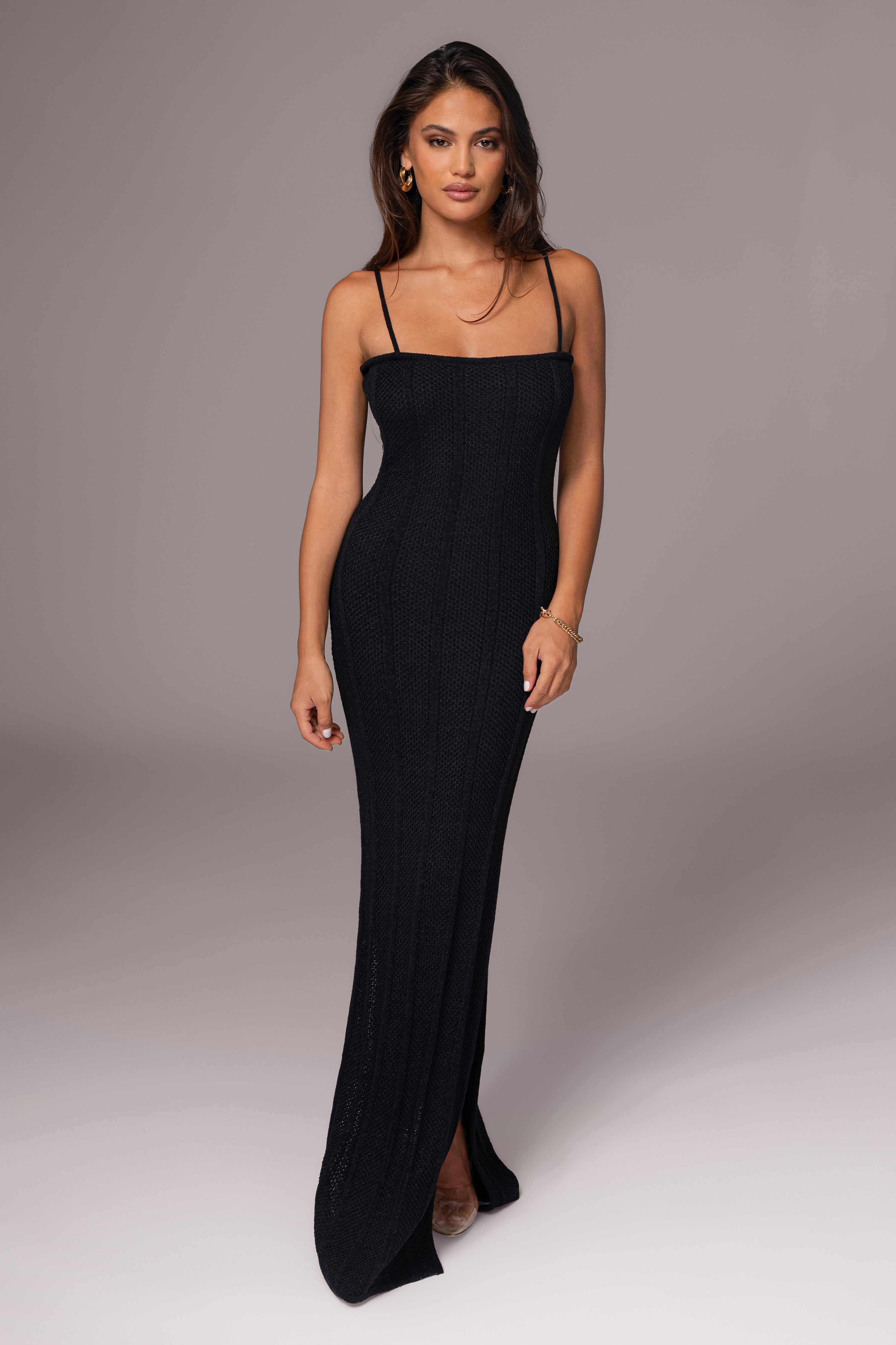 Black Cabana Views Crochet Dress - JLUXLABEL