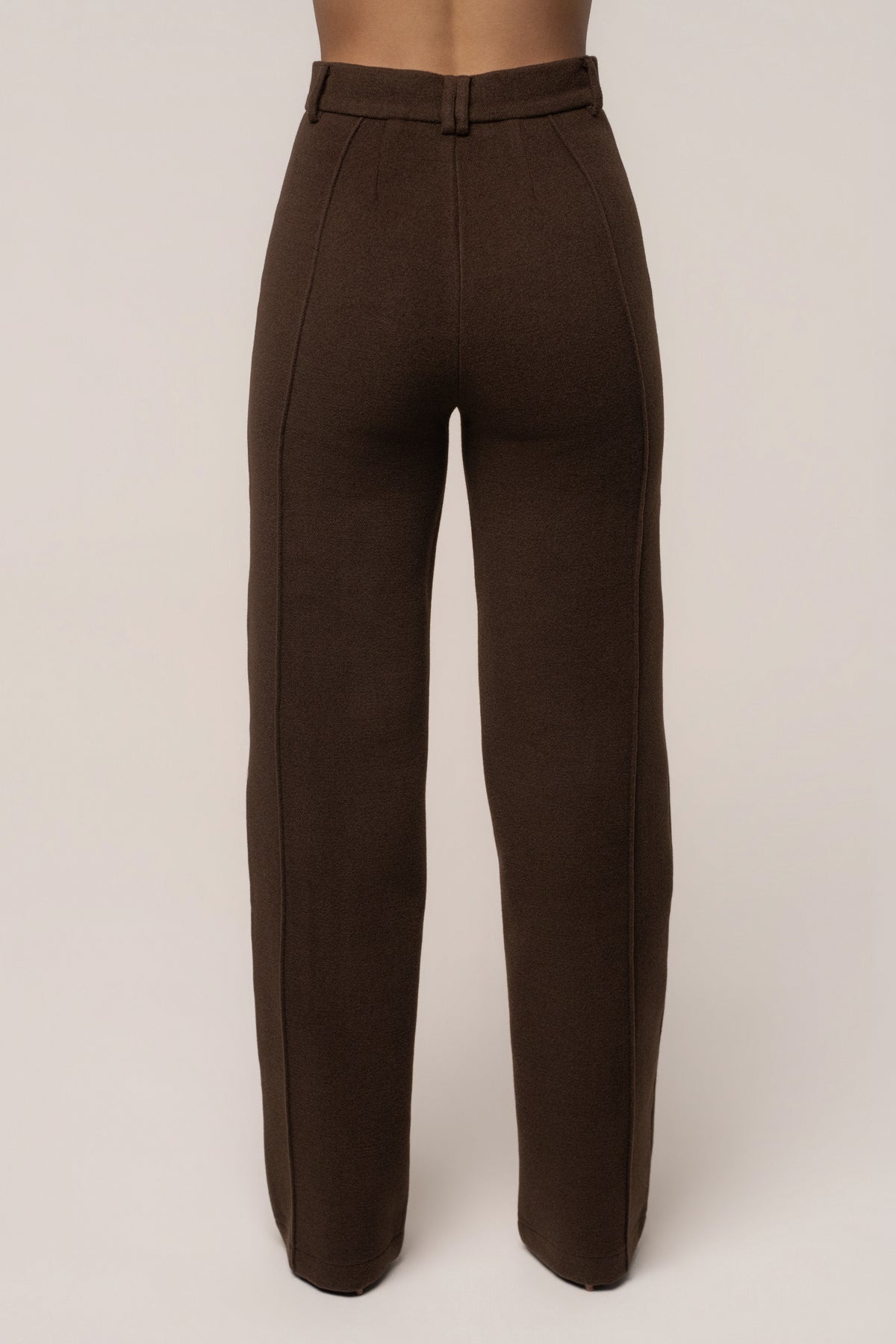 JLUXLABEL Chocolate Stay Sharp Trouser bottom, tailored fit, high-quality fabric, stylish design perfect for professional or casual wear.