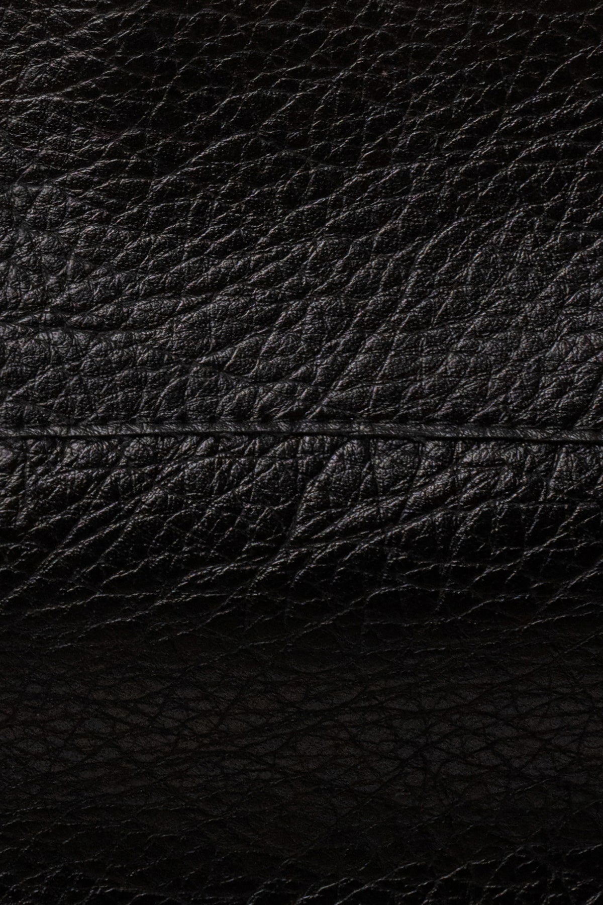 Black Olivia PU Leather Bralette