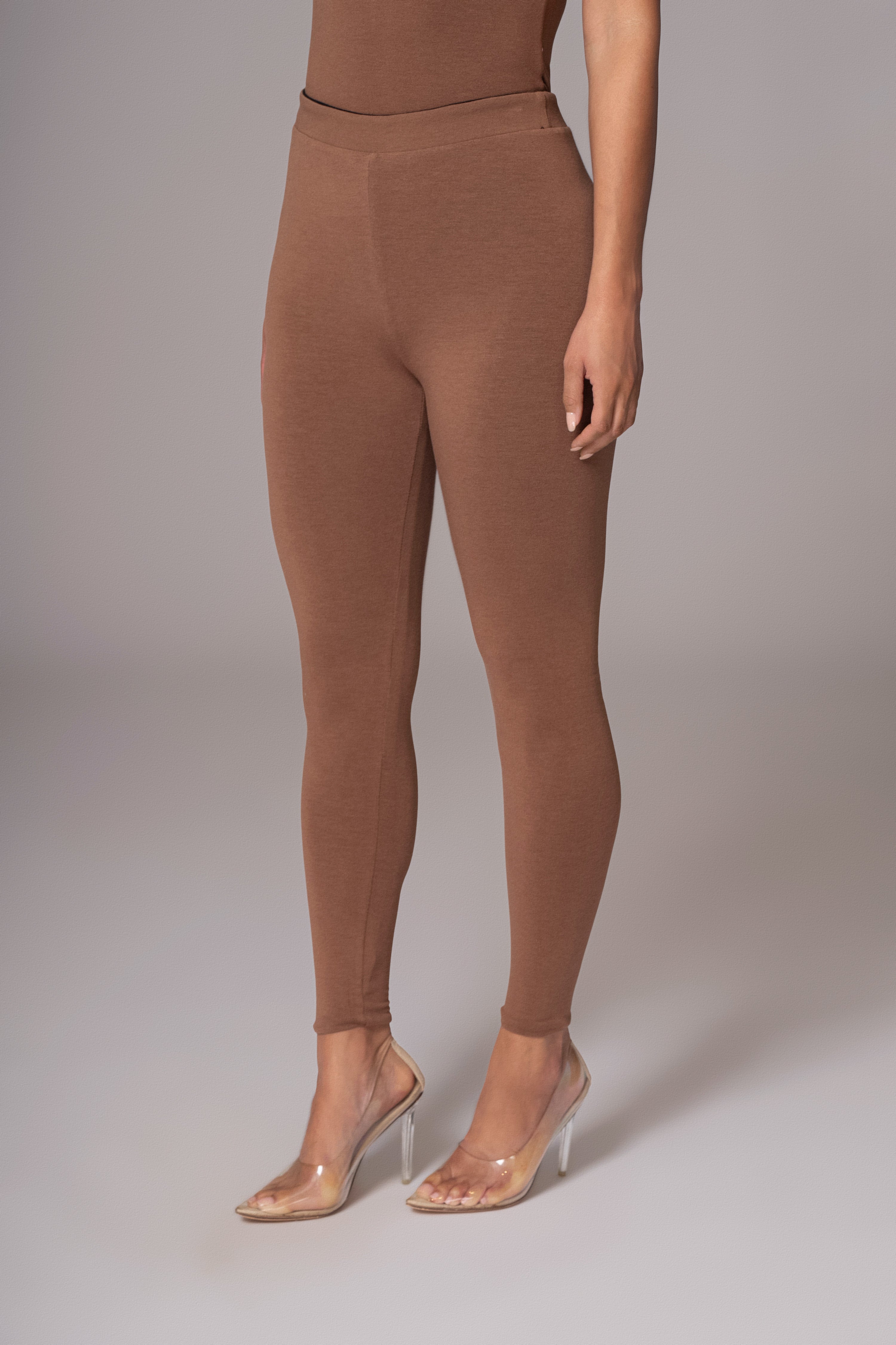 Black/Pecan Everyday Reversible Leggings - JLUXLABEL
