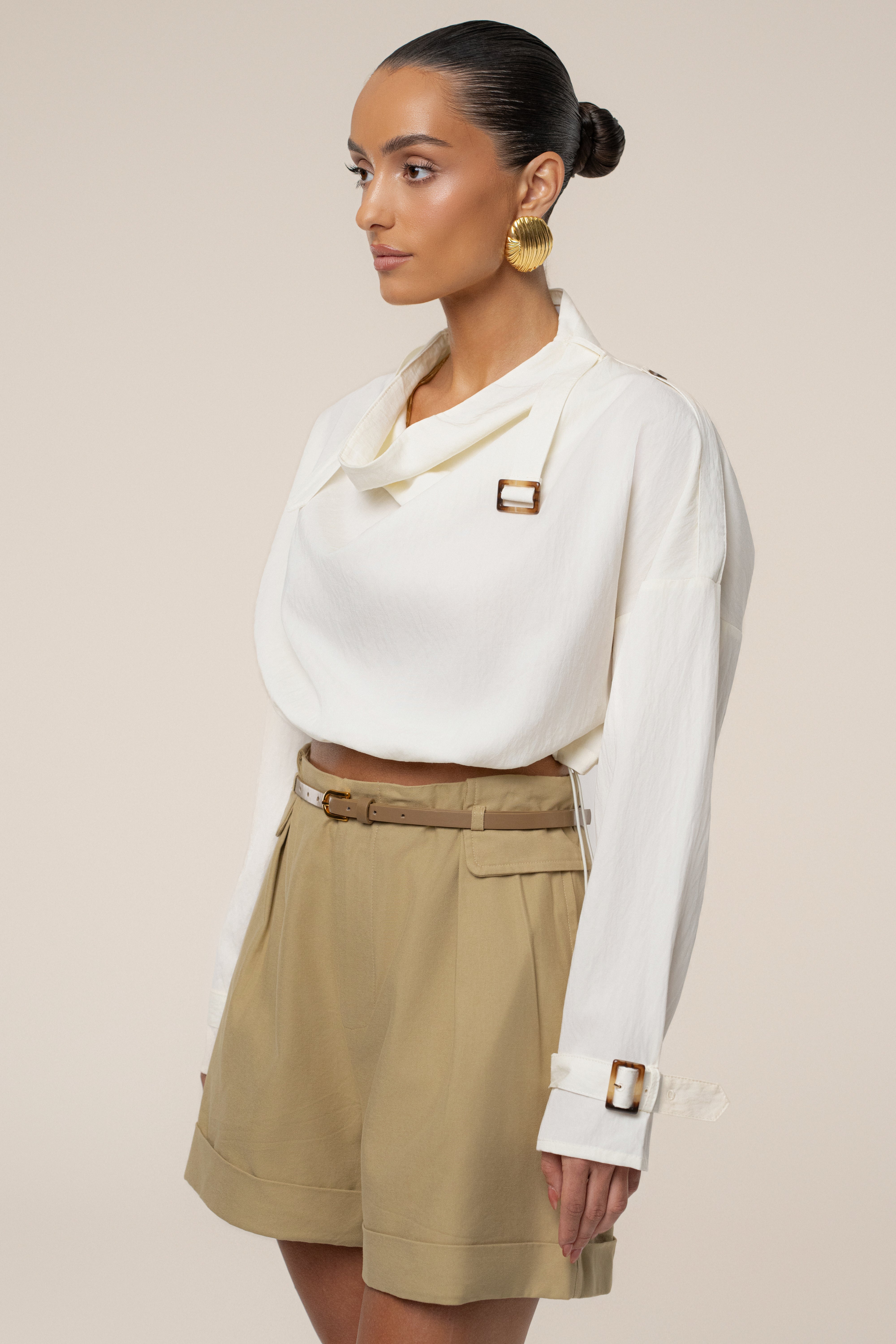 Ivory Wanderlust Crop Top - JLUXLABEL