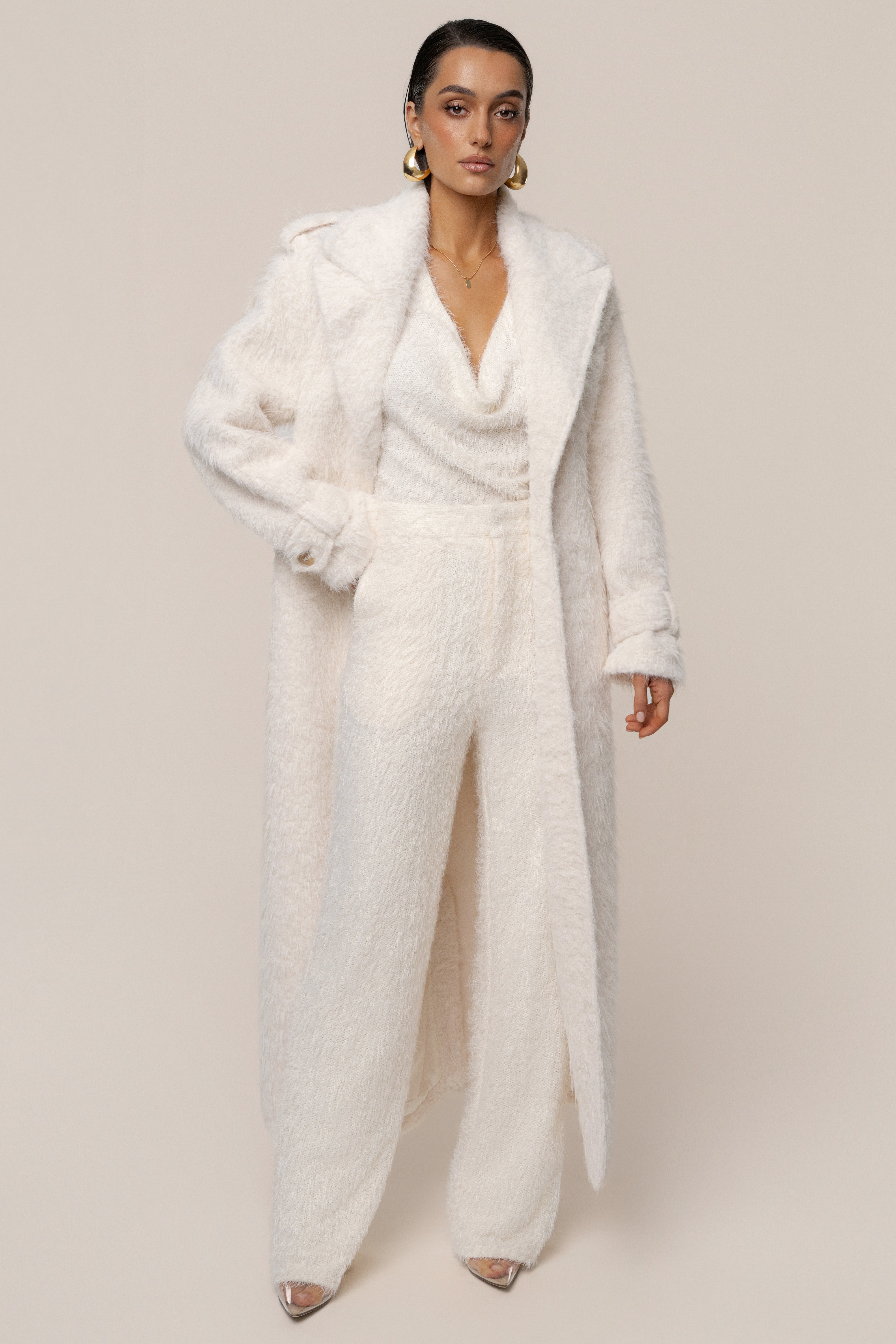 Cream Winter Haven Pant