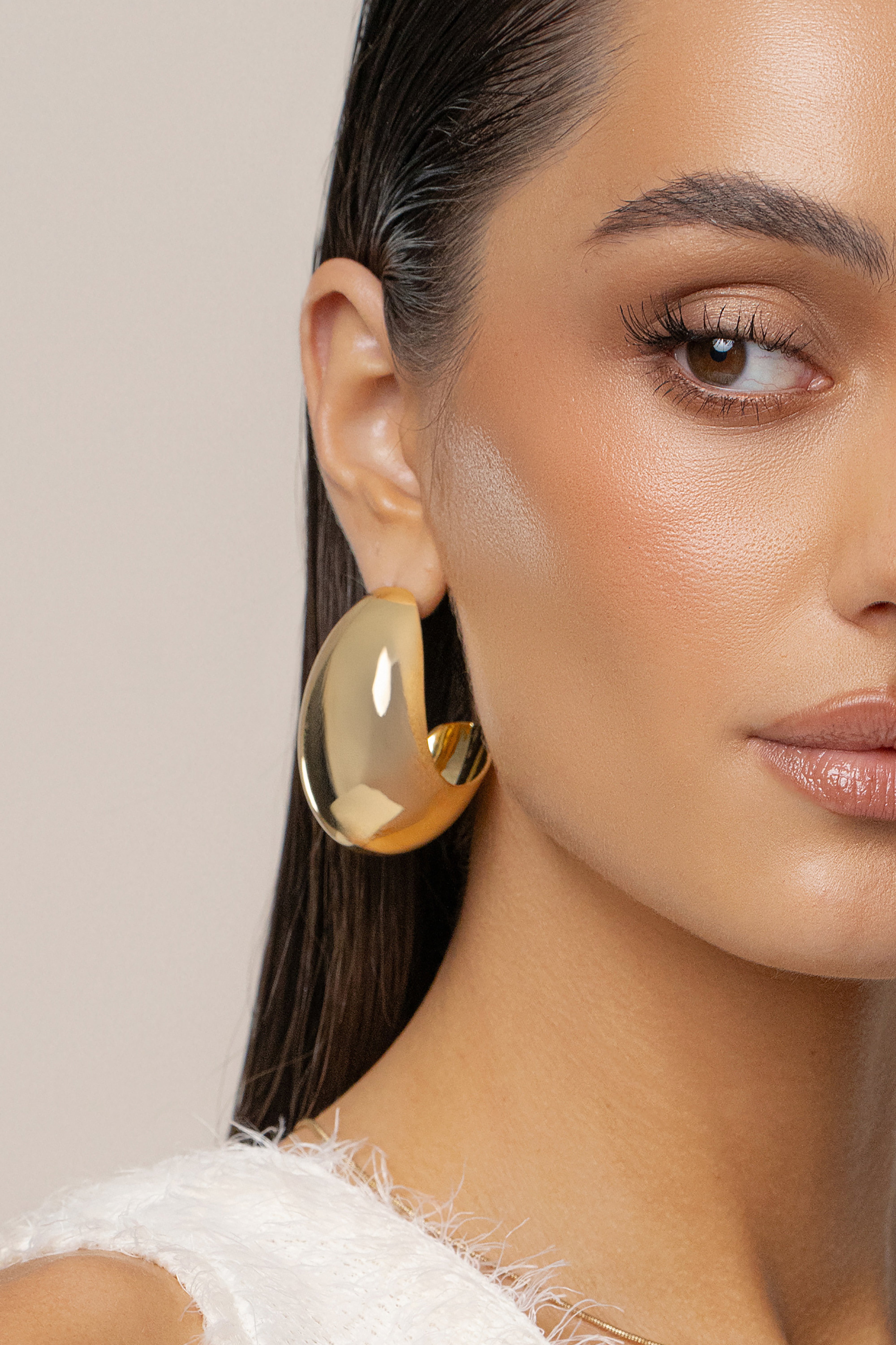 Gold Kim Earrings