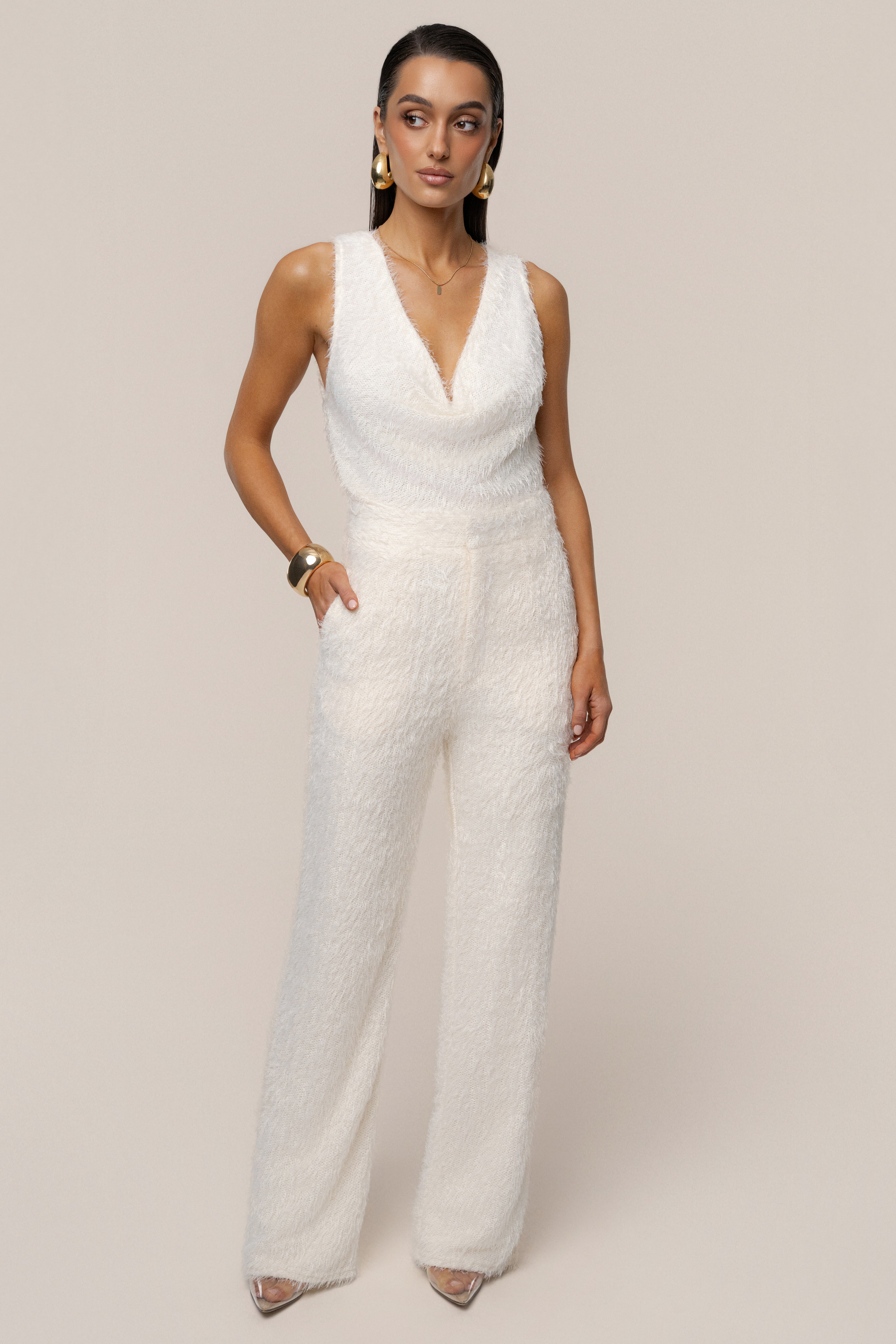 Cream Winter Haven Pant