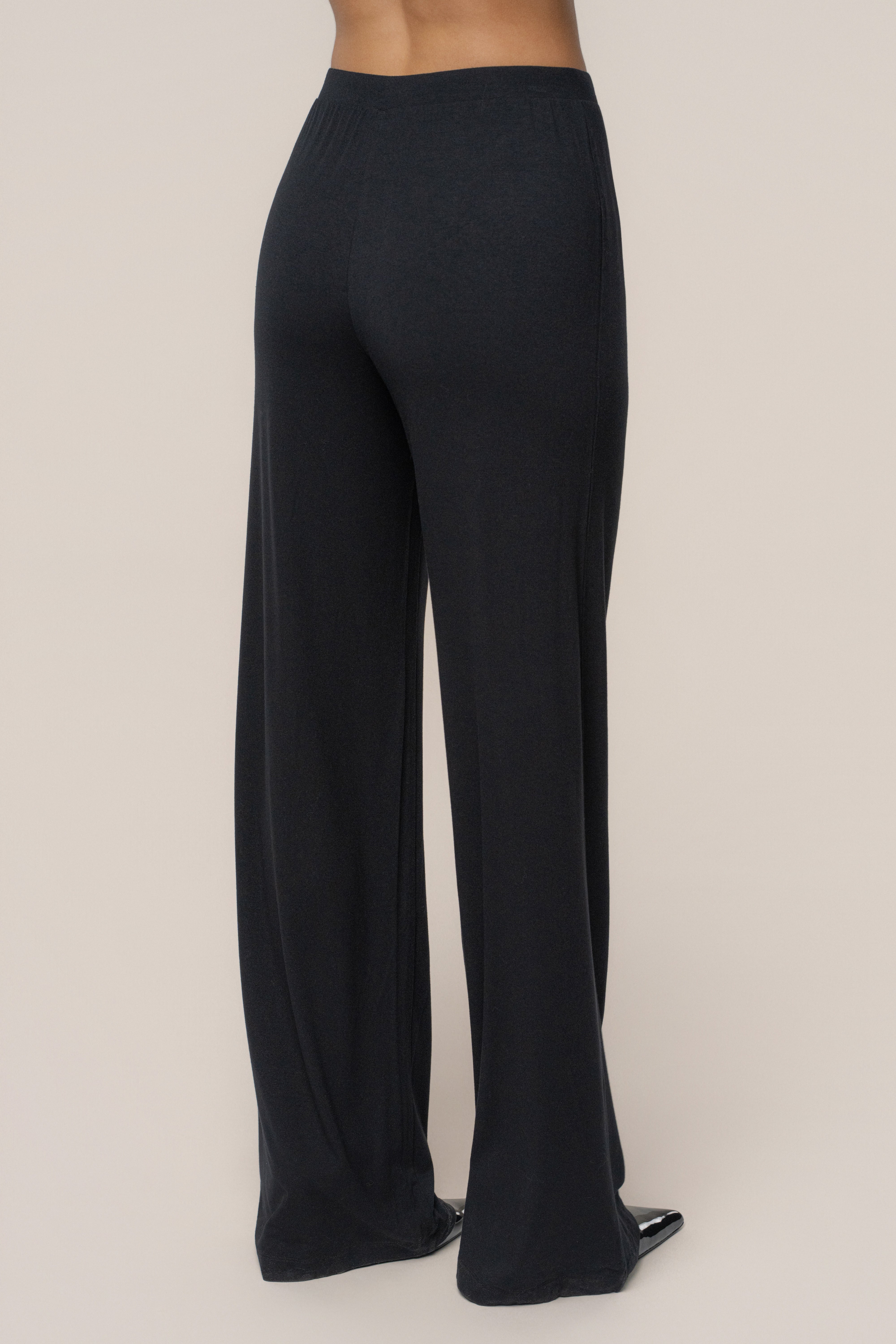 Black Winter Soirée Pant Set